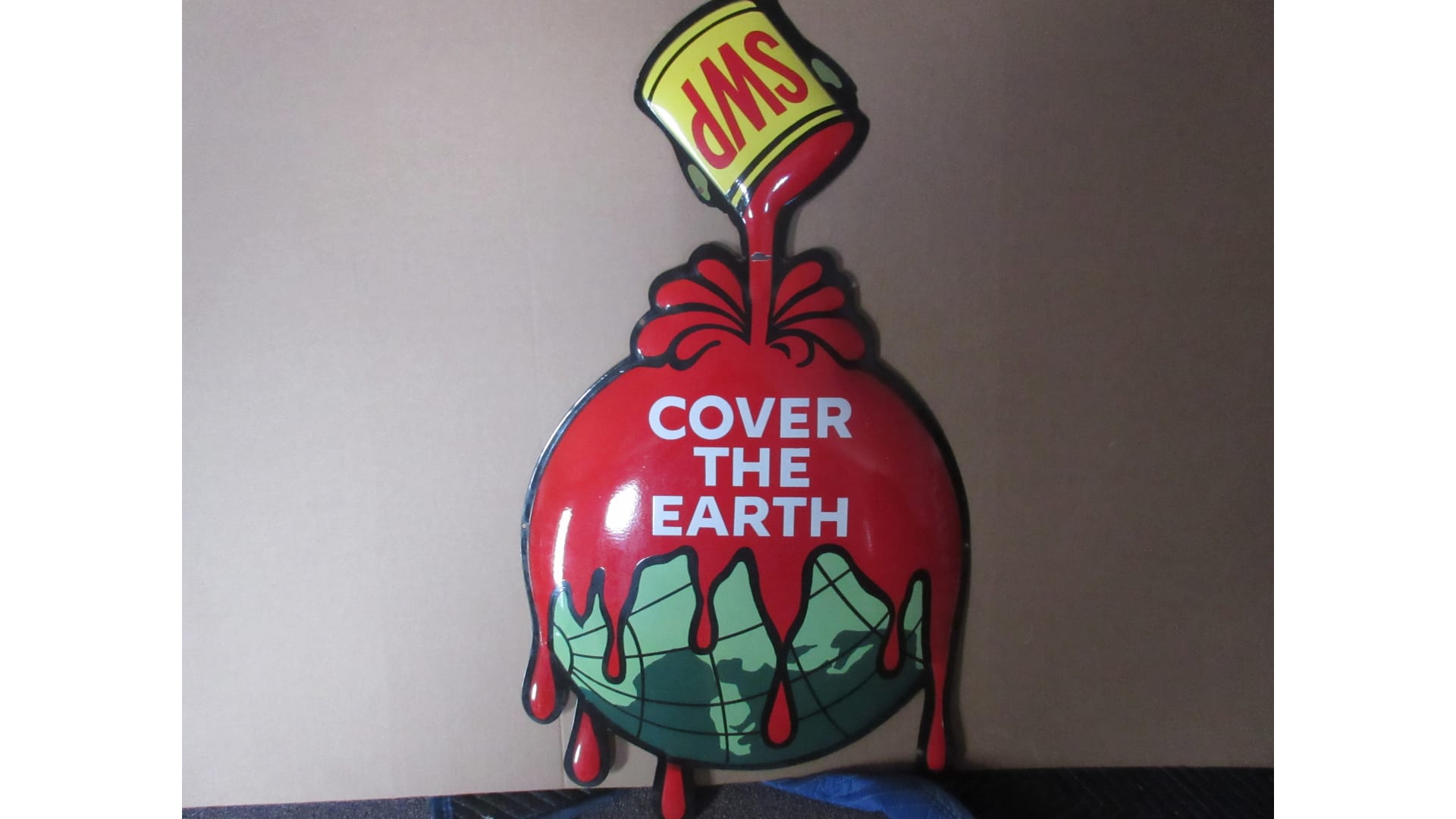 Sherwin Williams Paints SSP Sign at Austin 2015 as J38 Mecum Auctions