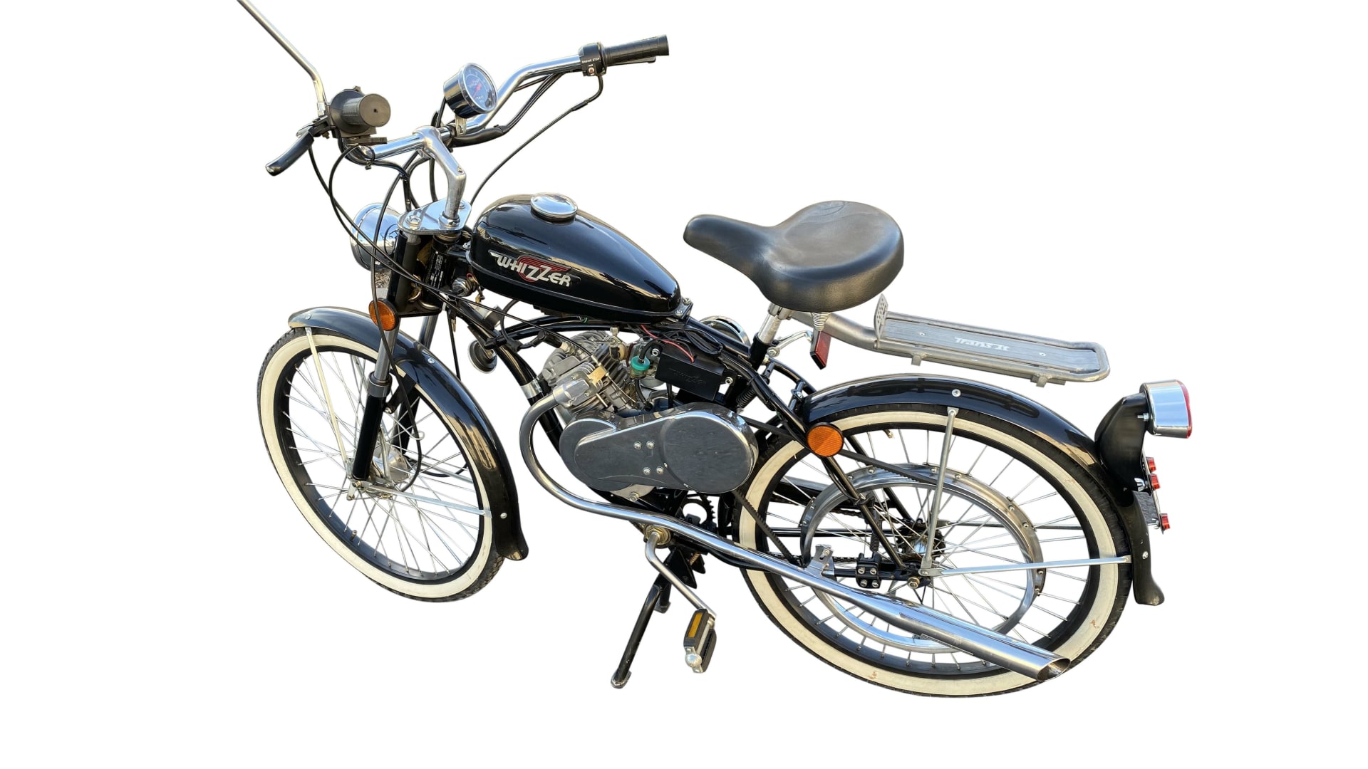 1999 Whizzer Black Motorbike at Glendale 2022 as Z353 Mecum Auctions