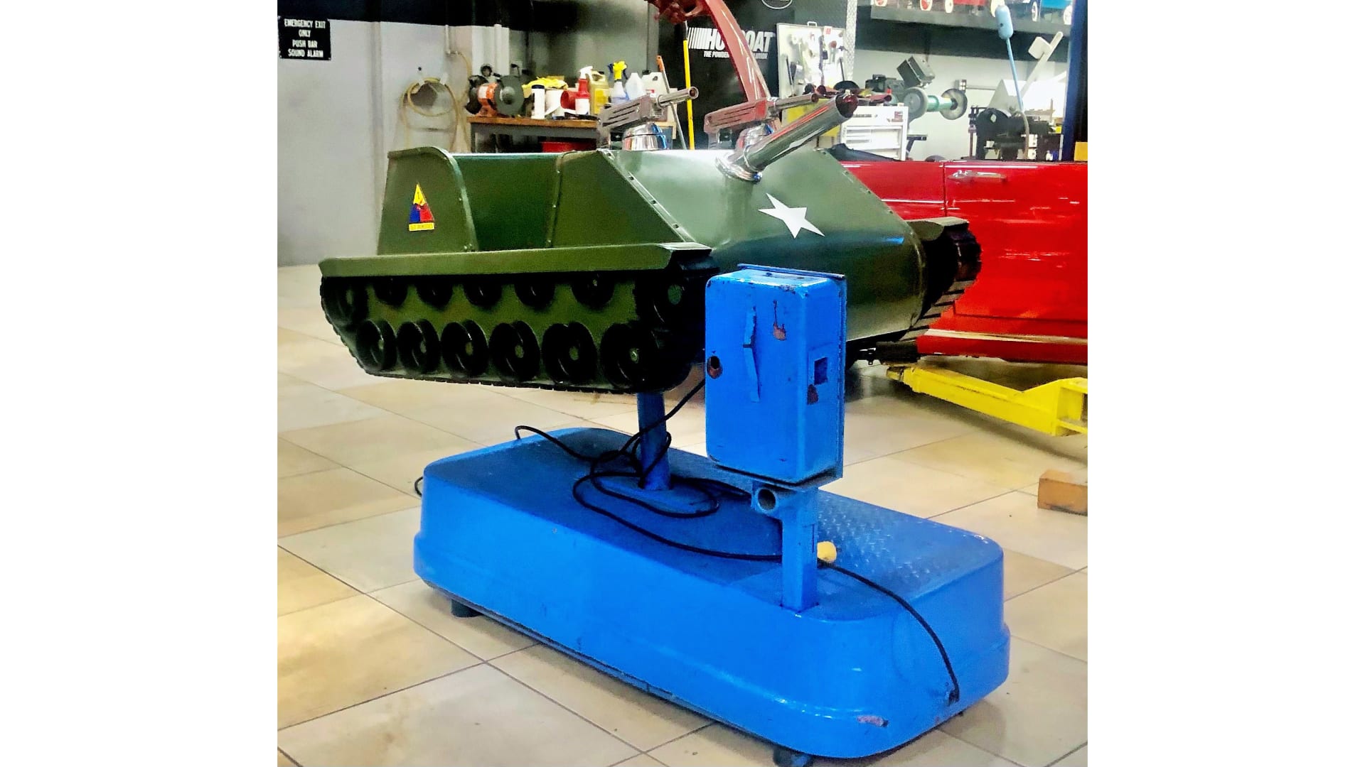 1950s Kids Army Tank Ride at Monterey 2021 as Z241 - Mecum Auctions