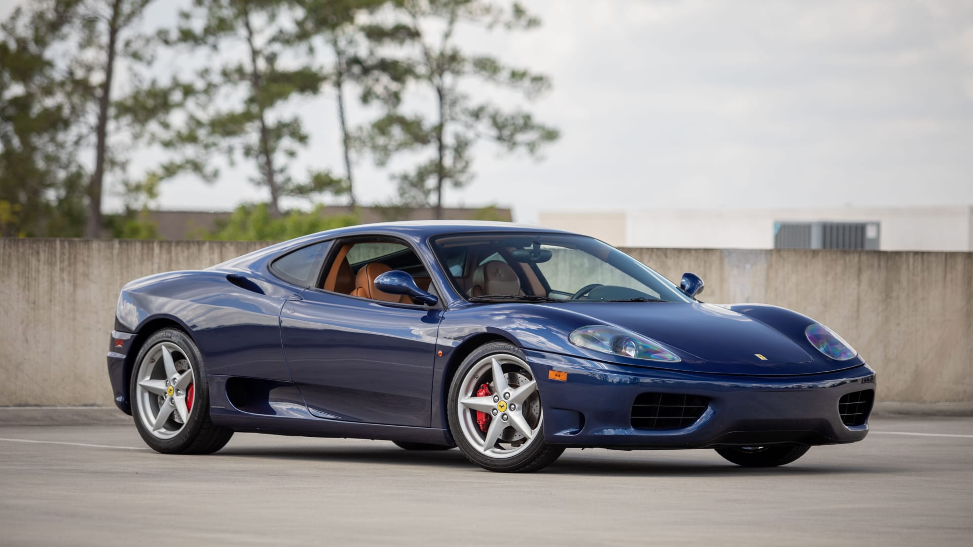 2000 Ferrari 360 Modena at Monterey 2022 as S21 Mecum Auctions