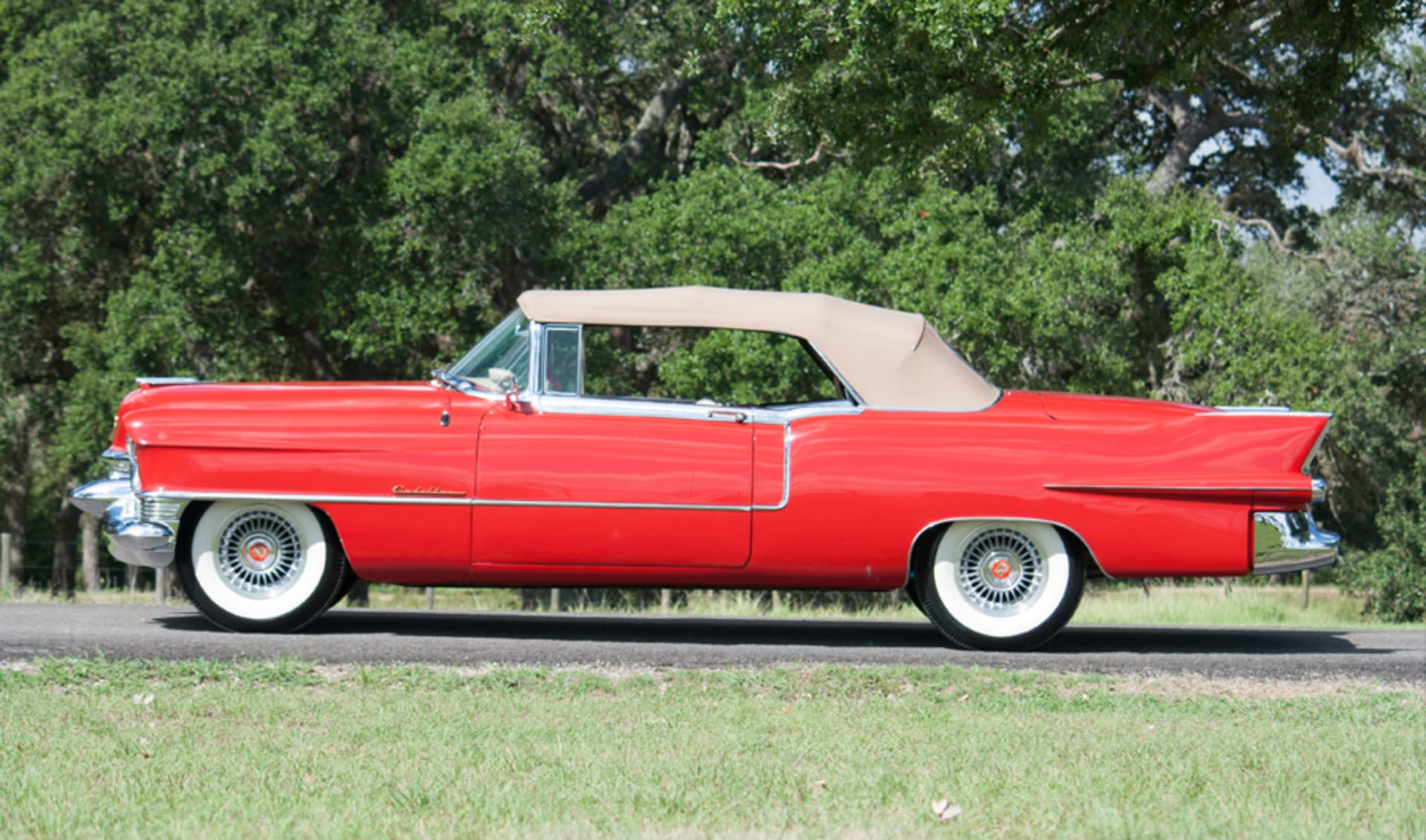 1955 Cadillac Eldorado Convertible At Chicago 2014 As S1001 Mecum Auctions 