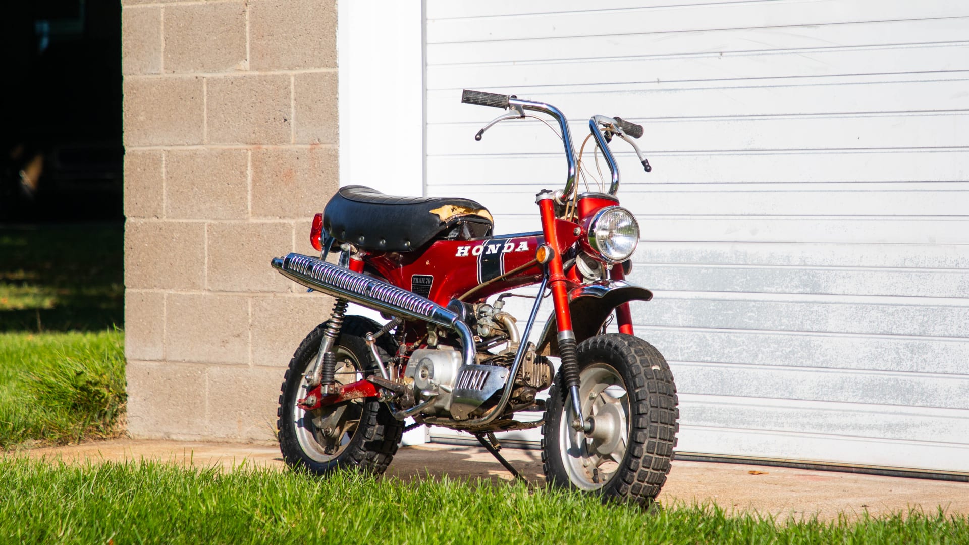 1971 Honda Trail 70 Mini Bike At Chicago 2021 As F1 Mecum Auctions