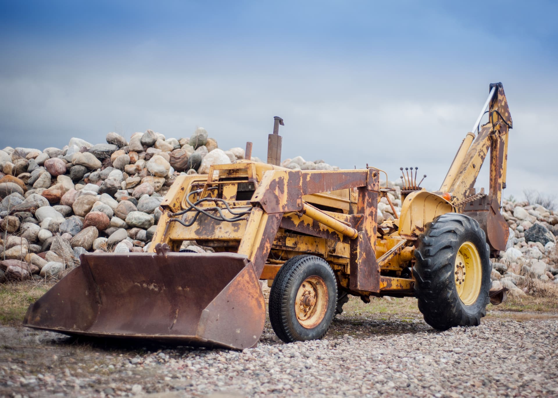1964 Allis Chalmers D17 Industrial Loader/Backhoe at Ontario Tractor
