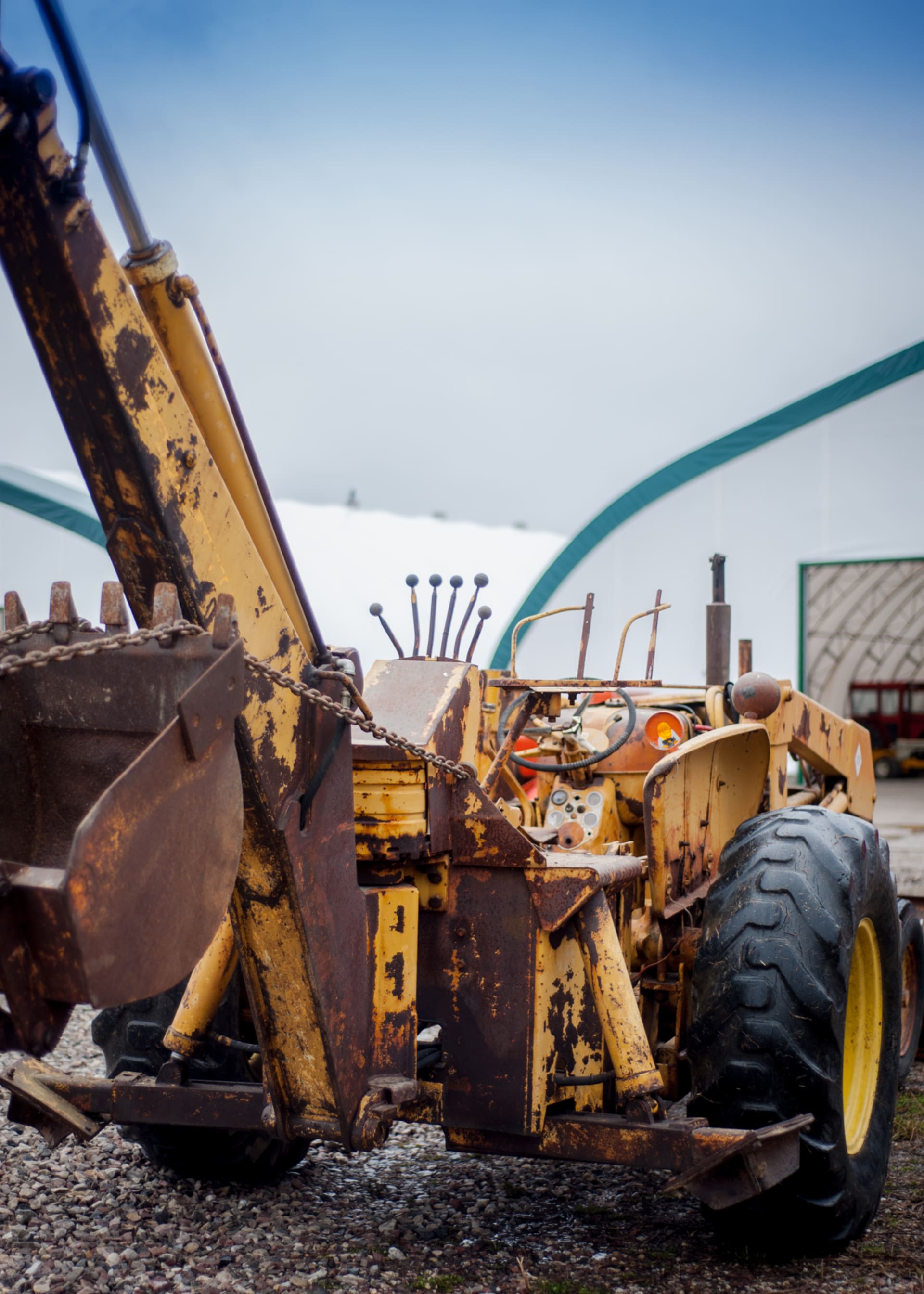 1964 Allis Chalmers D17 Industrial Loader/Backhoe at Ontario Tractor