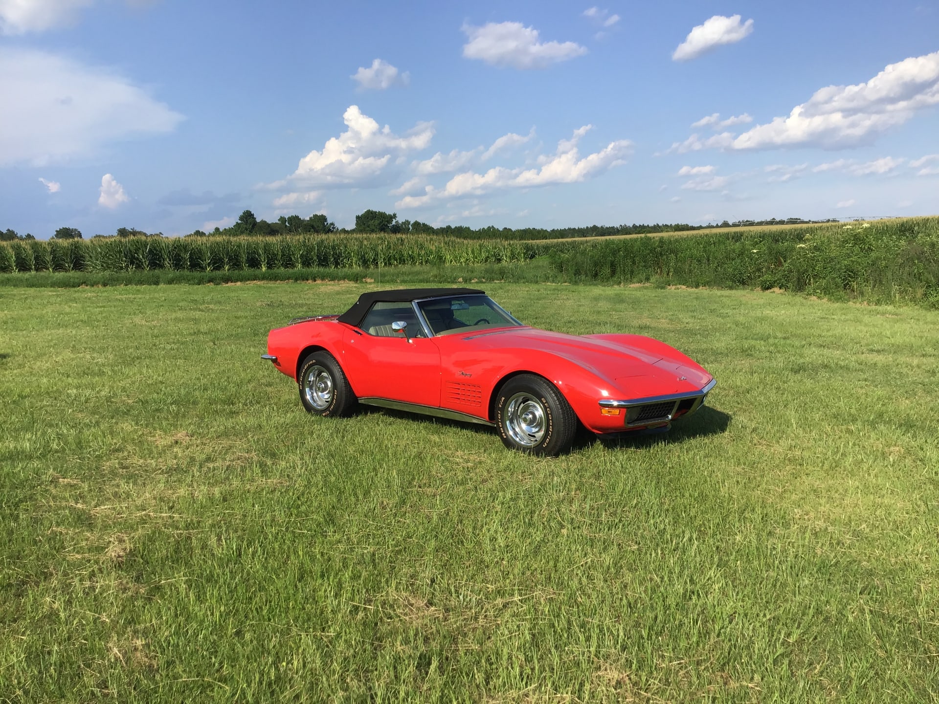 1970 Chevrolet Corvette Convertible at Chattanooga 2021 as F85 Mecum