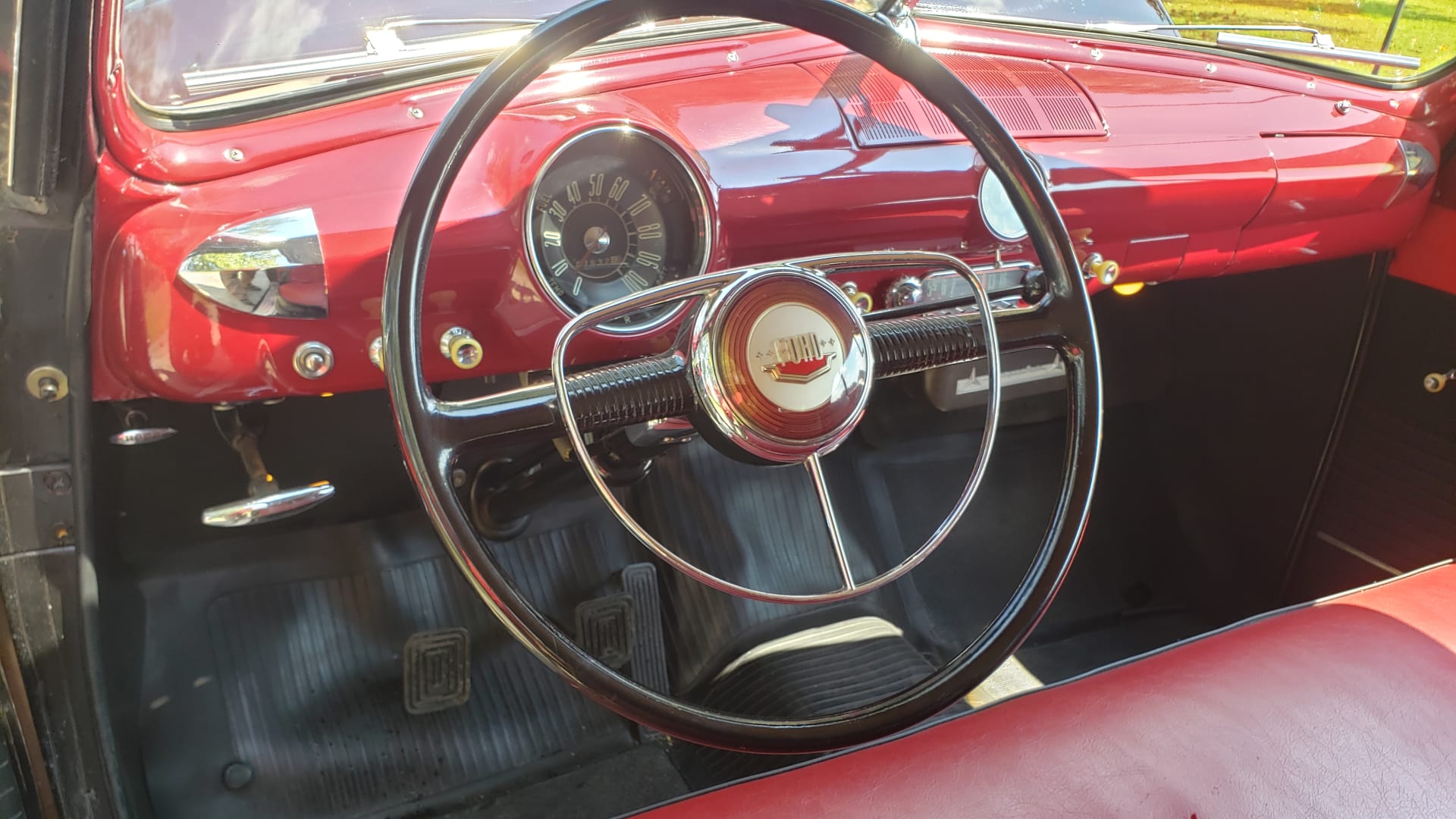 1950 Ford Custom Deluxe Convertible at Chattanooga 2022 as S218 Mecum