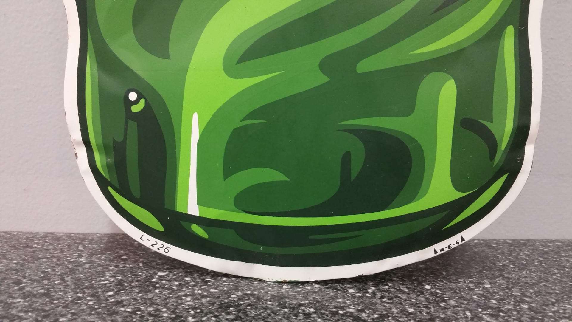 Squirt Bottle Sign SSTE 8.5x31.5 at Dallas 2015 as K24 Mecum Auctions