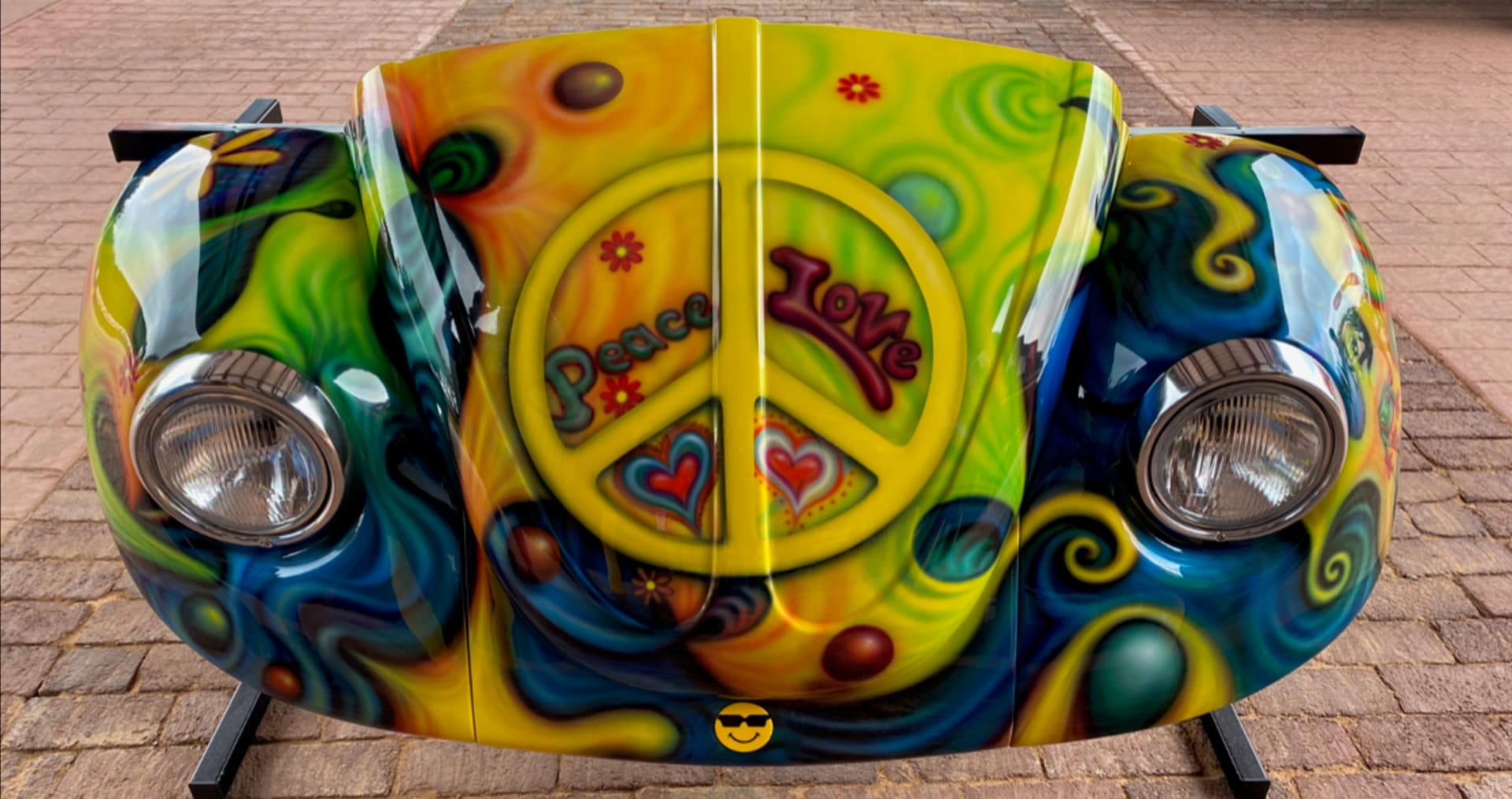 1970 VW Beetle Wall Art at Dallas 2021 as Z427 Mecum Auctions