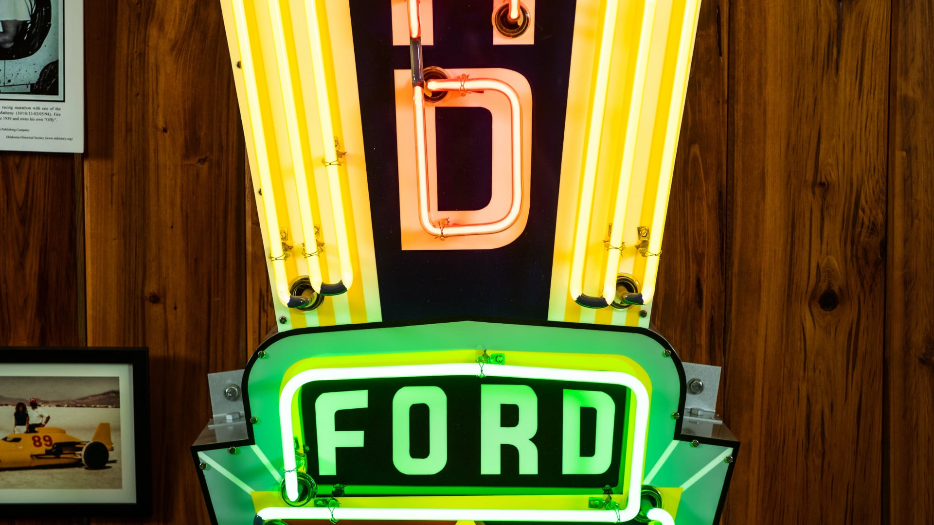 Ford Jubilee SingleSided Neon Sign at Dallas 2022 as Z435 Mecum Auctions