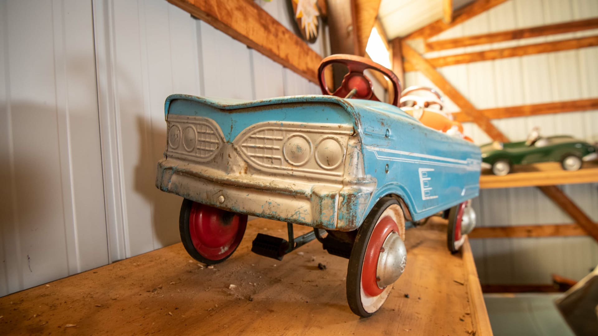 1960s Murray Tee Bird Pedal Car at Elmer's Auto & Toy Museum Collection