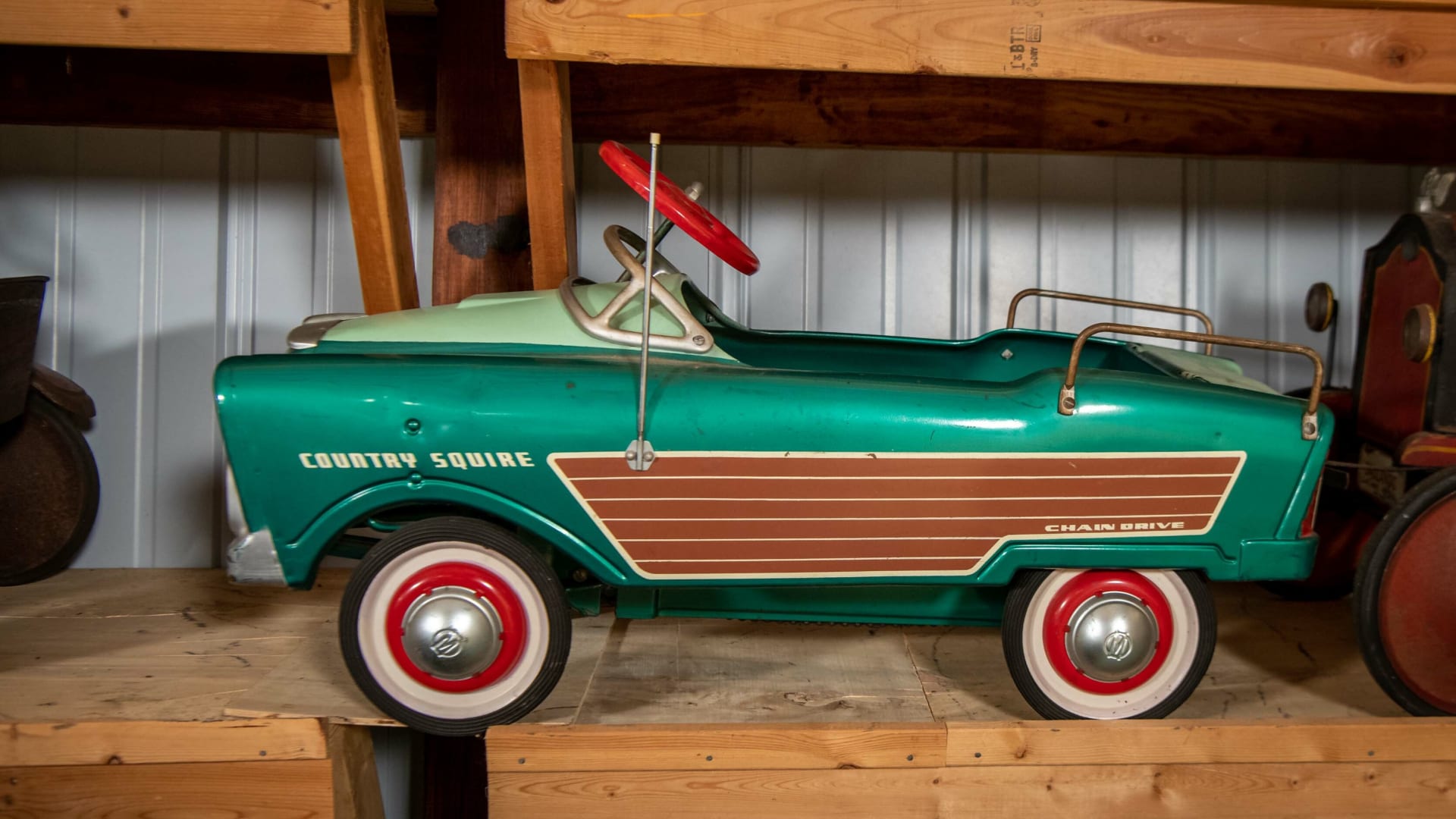 Murray Country Squire Wagon Pedal Car at Elmer's Auto & Toy Museum