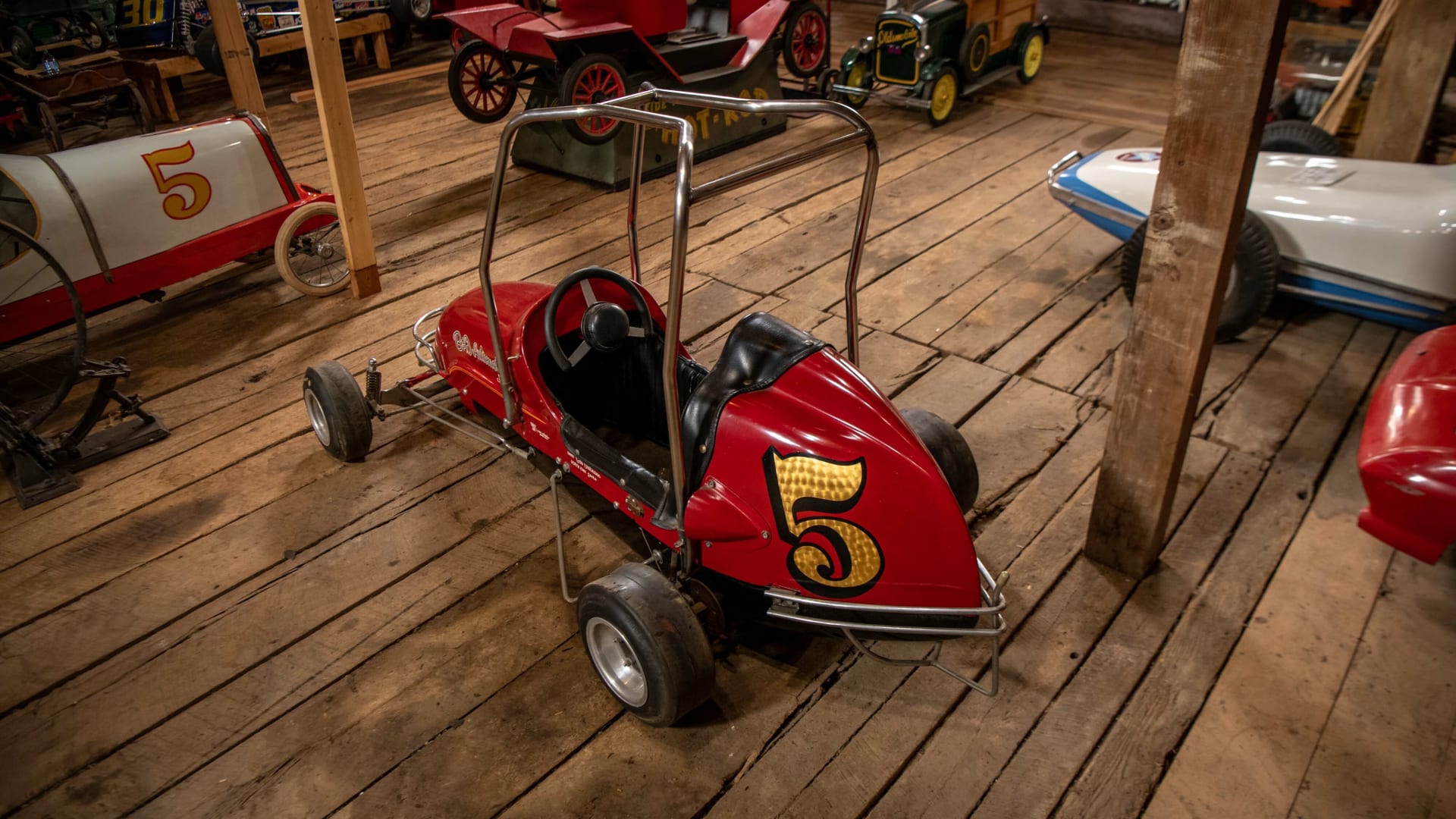 1957 Quarter Midget Racecraft Car at Elmer's Auto & Toy Museum