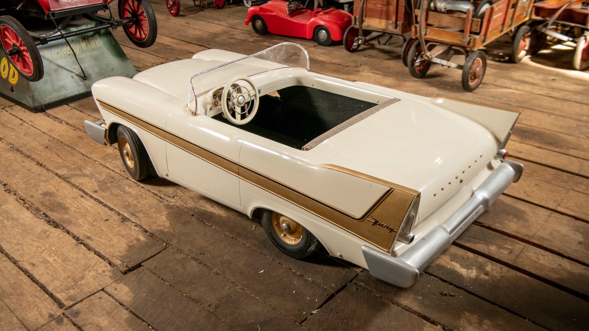 Plymouth Fury Jr. GoKart at Elmer's Auto & Toy Museum Collection 2022