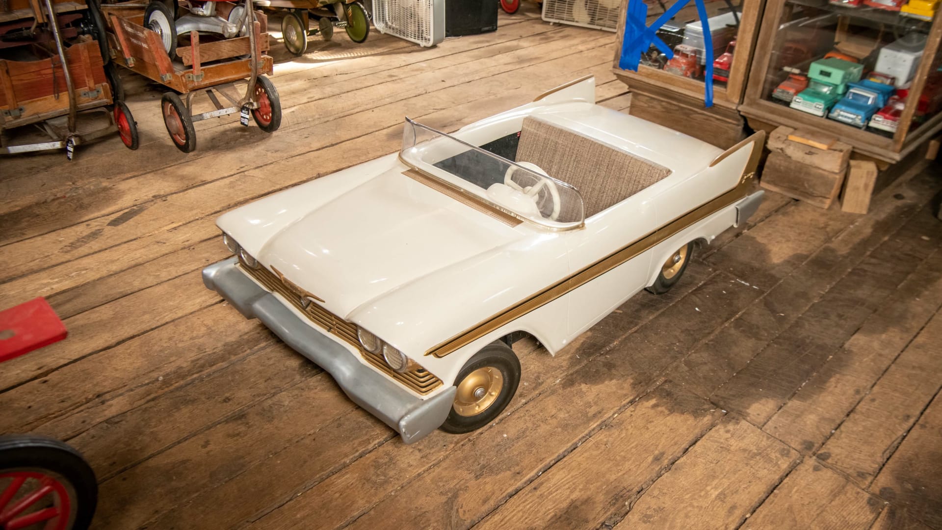 Plymouth Fury Jr. GoKart at Elmer's Auto & Toy Museum Collection 2022