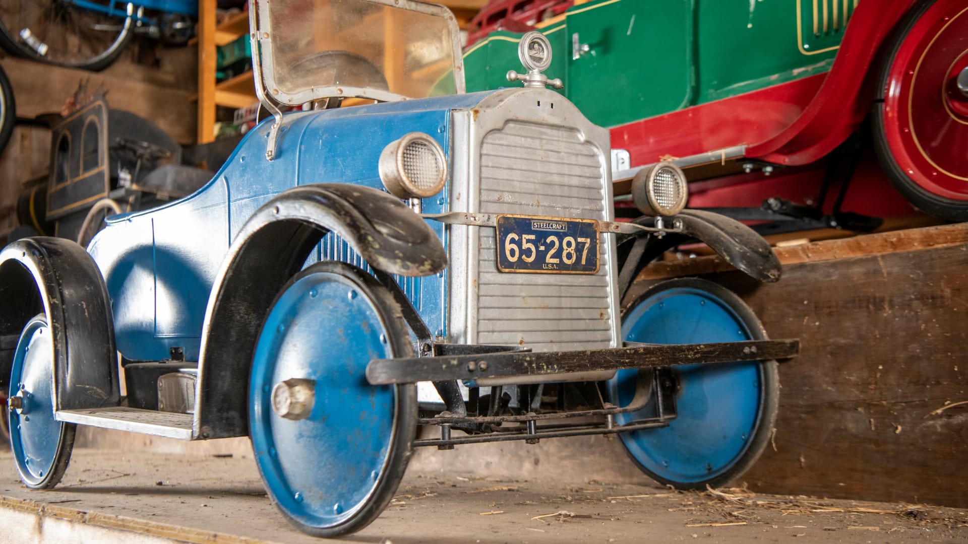 1920s Steelcraft Buick Pedal Car at Elmer's Auto & Toy Museum