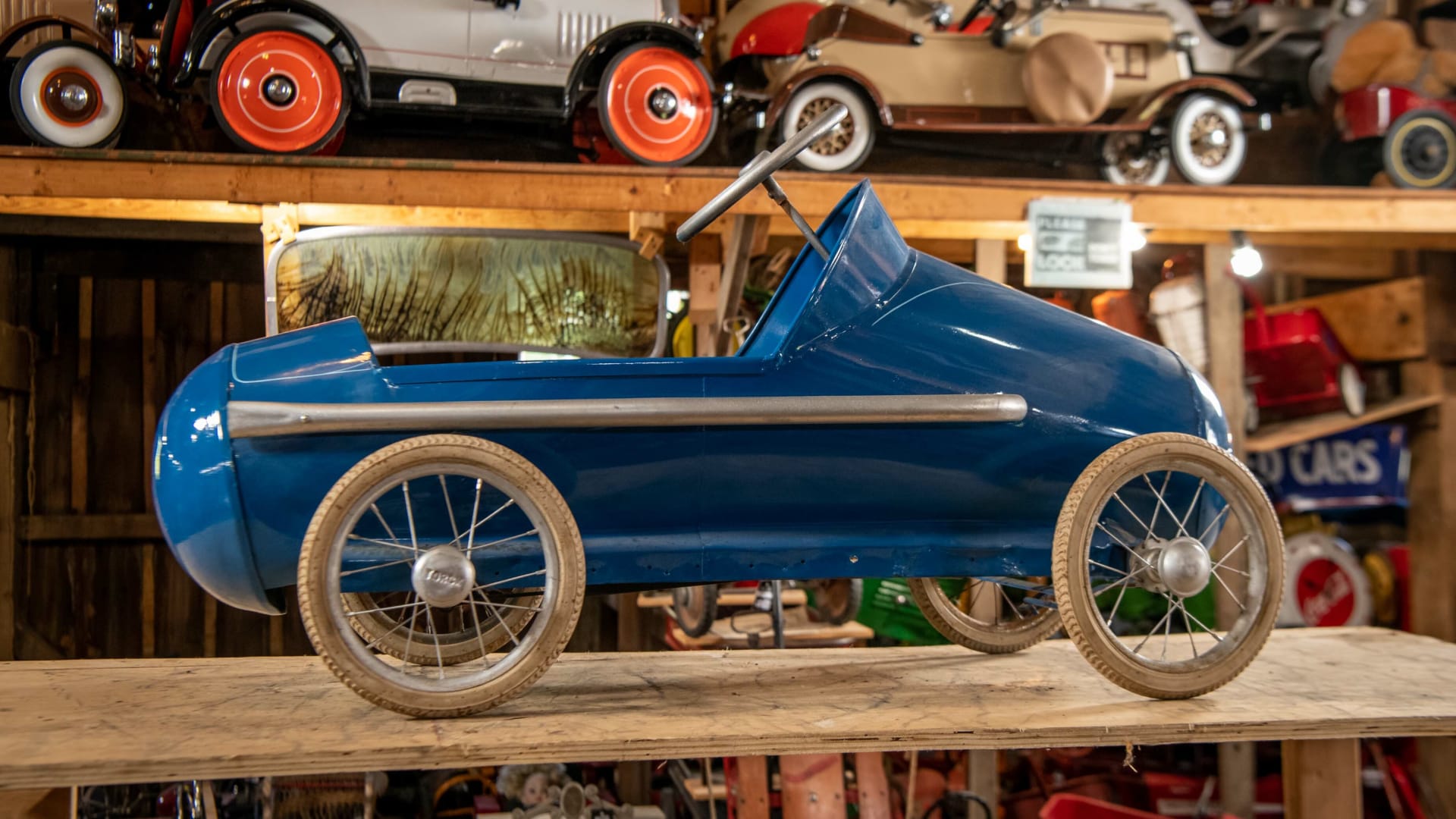 Torck Pedal Car at Elmer's Auto & Toy Museum Collection 2022 as W195 Mecum Auctions
