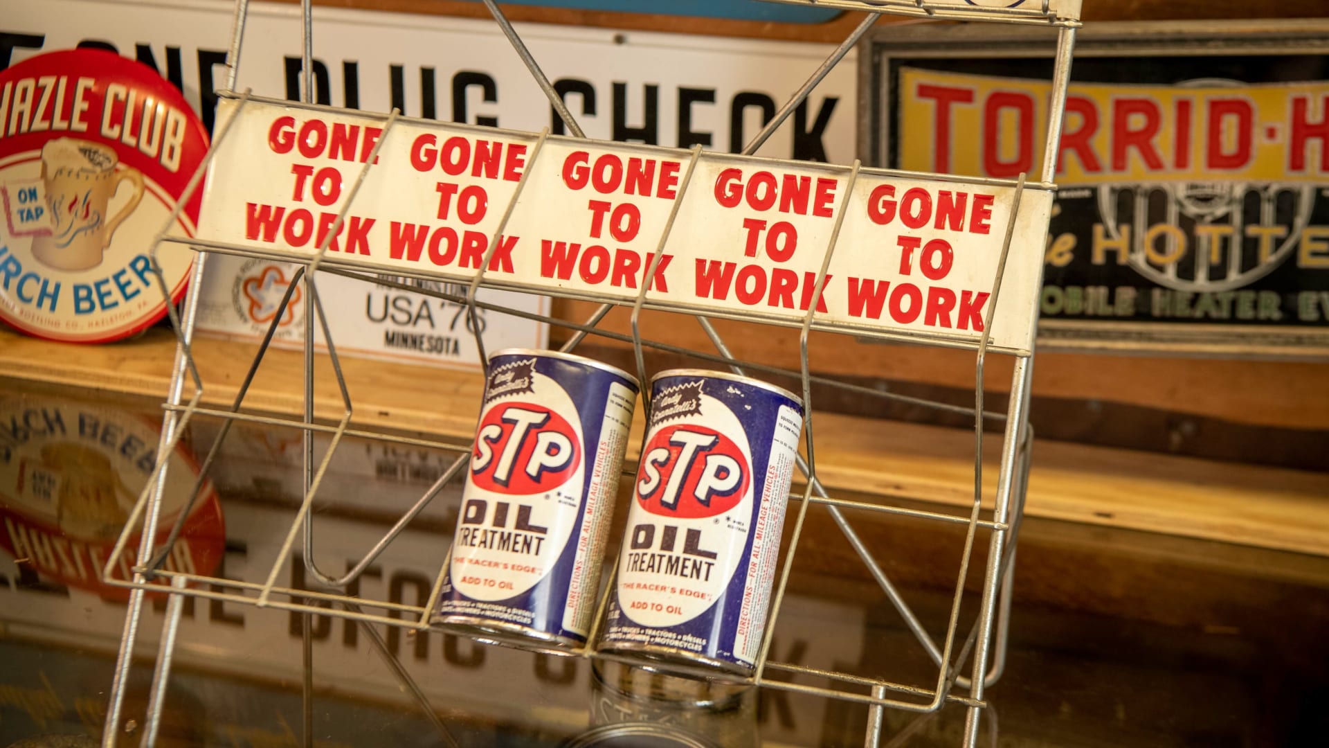 Stp Display Rack At Elmers Auto And Toy Museum Collection 2022 As W222