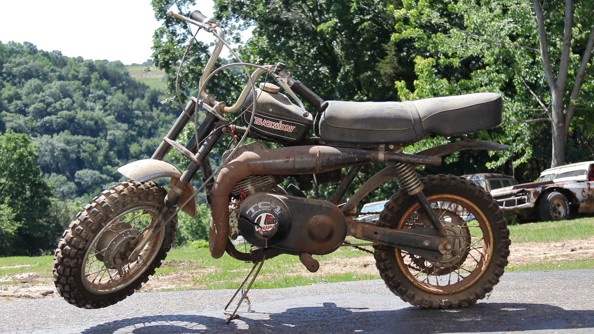 1971 Rupp Black Widow at Elmer's Auto & Toy Museum Collection 2022 as ...
