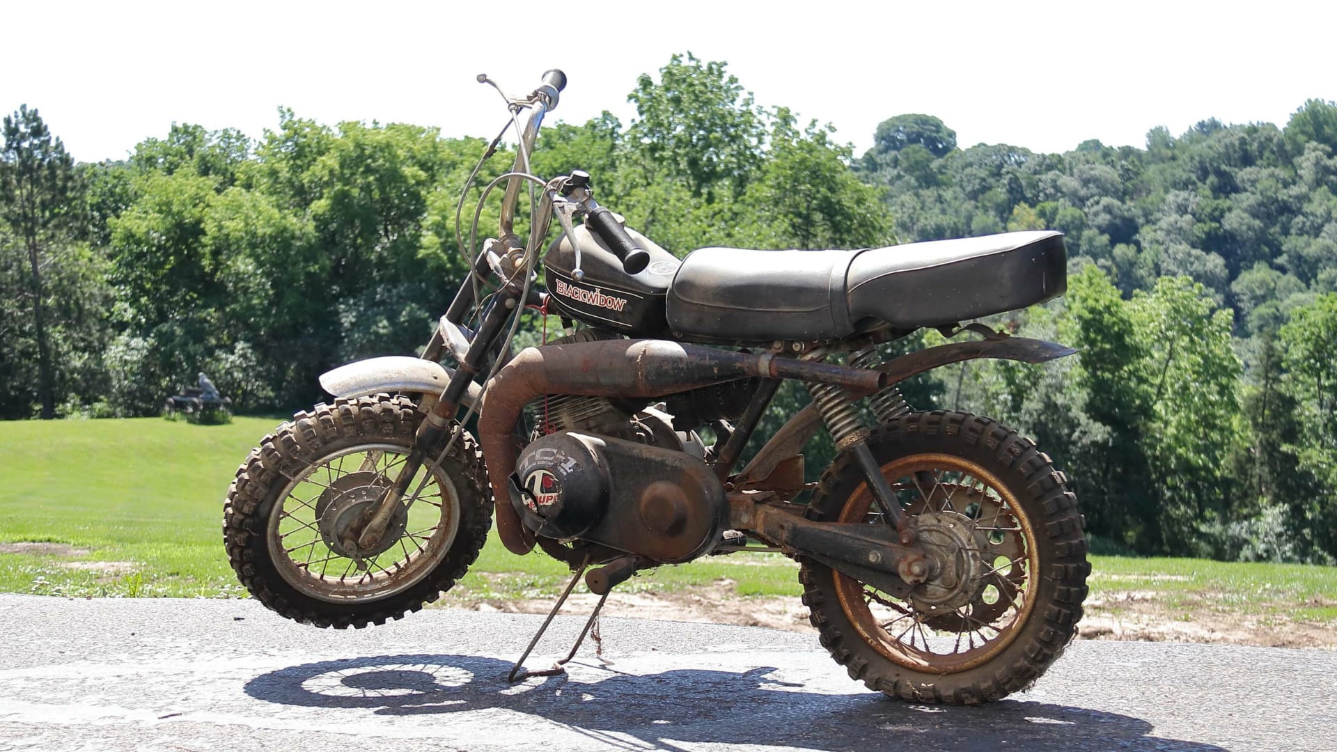 1971 Rupp Black Widow at Elmer's Auto & Toy Museum Collection 2022 as ...