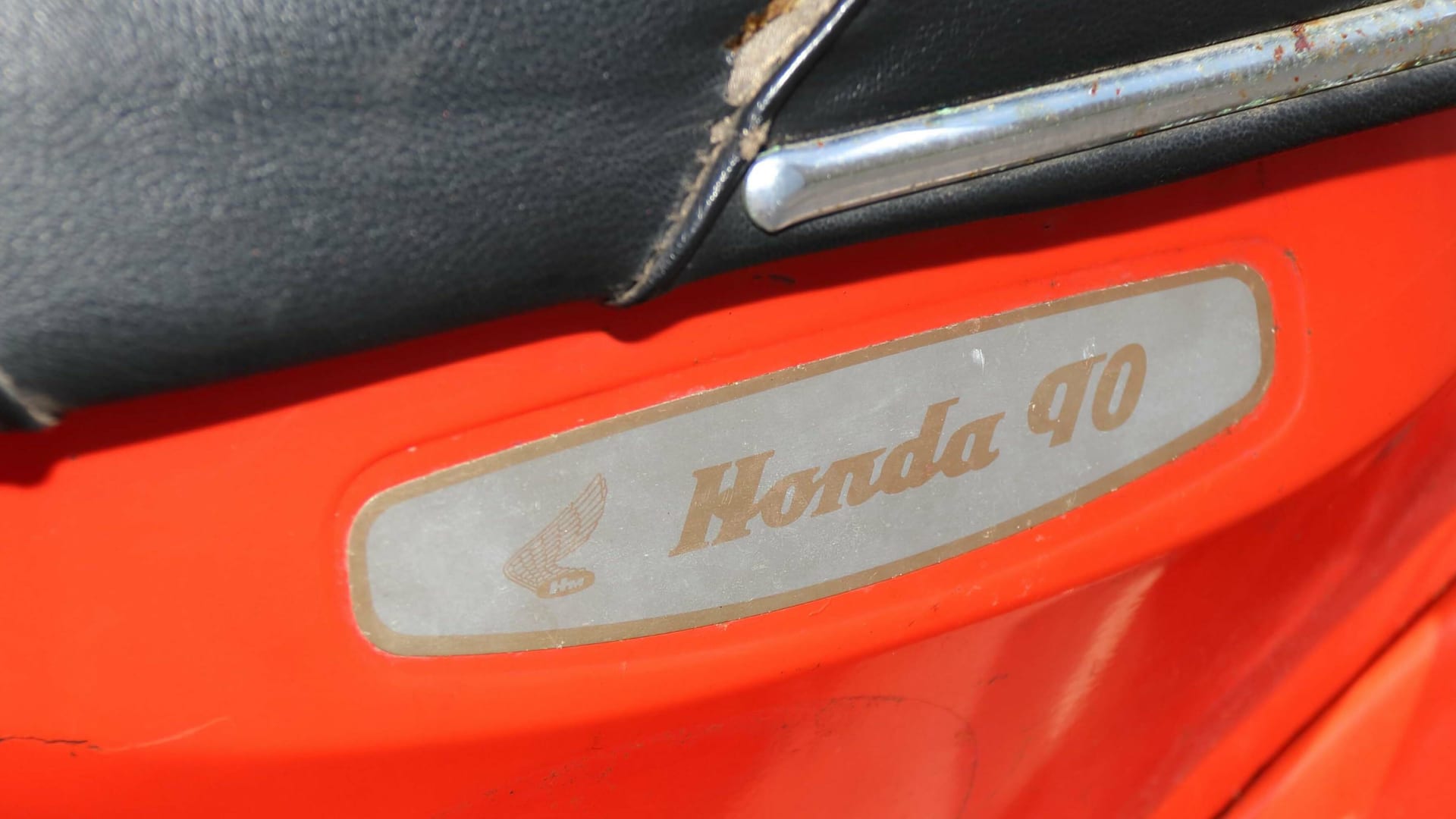 1965 Honda CT90 at Elmer