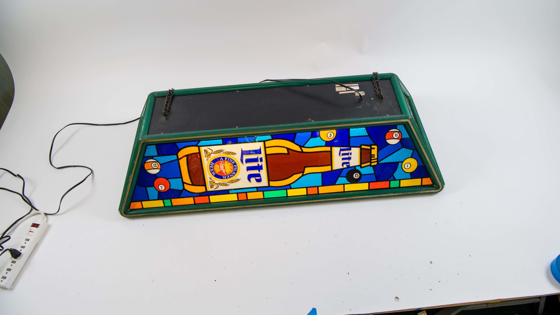 1993 Miller Lite Plastic Pool Table Light at Orlando Summer Special