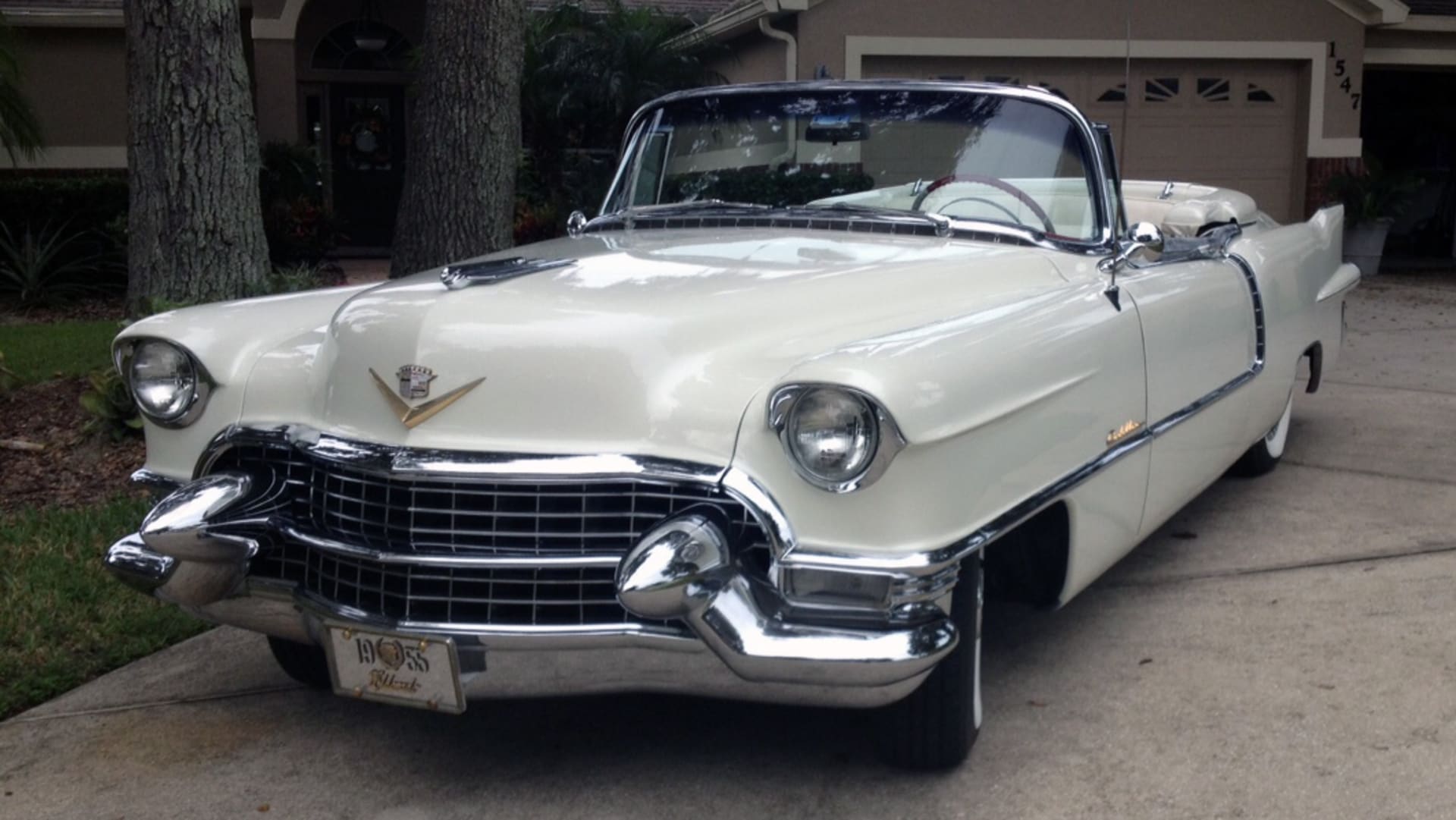 1955 Cadillac Eldorado Convertible At Kissimmee 2016 As T11 Mecum Auctions 