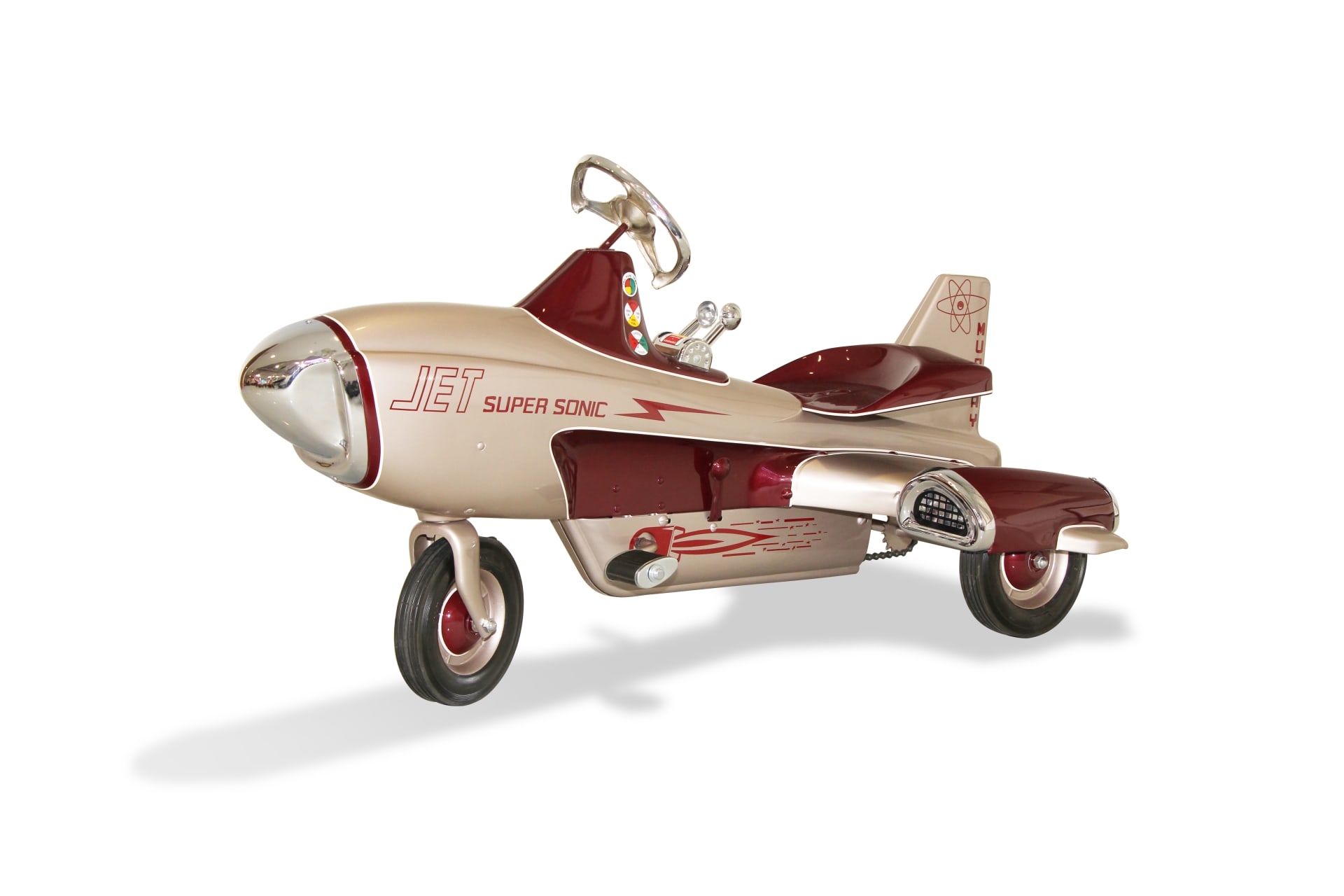 1950s Murray Super Sonic Pedal Jet Maroon at Kissimmee 2016 as N87