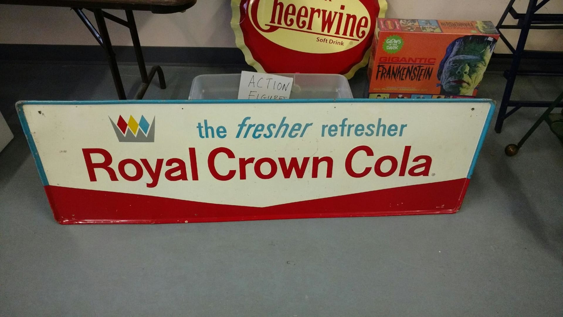 Royal Crown Cola Sign at Kissimmee 2018 as M550 Mecum Auctions