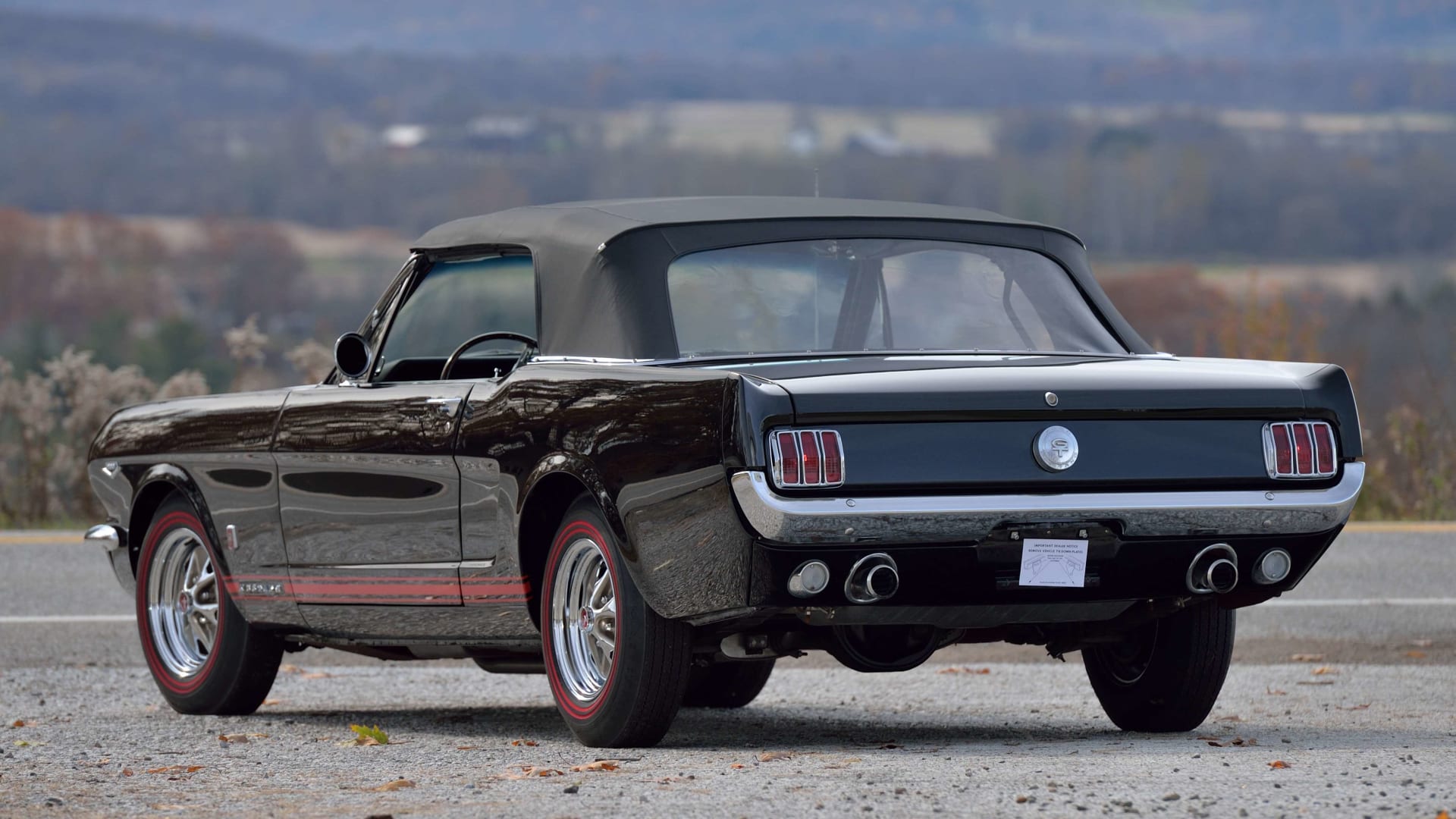 K Code Convertible 1966 Ford Mustang GT K-Code Convertible at Kissimmee 2020 as F144 ...