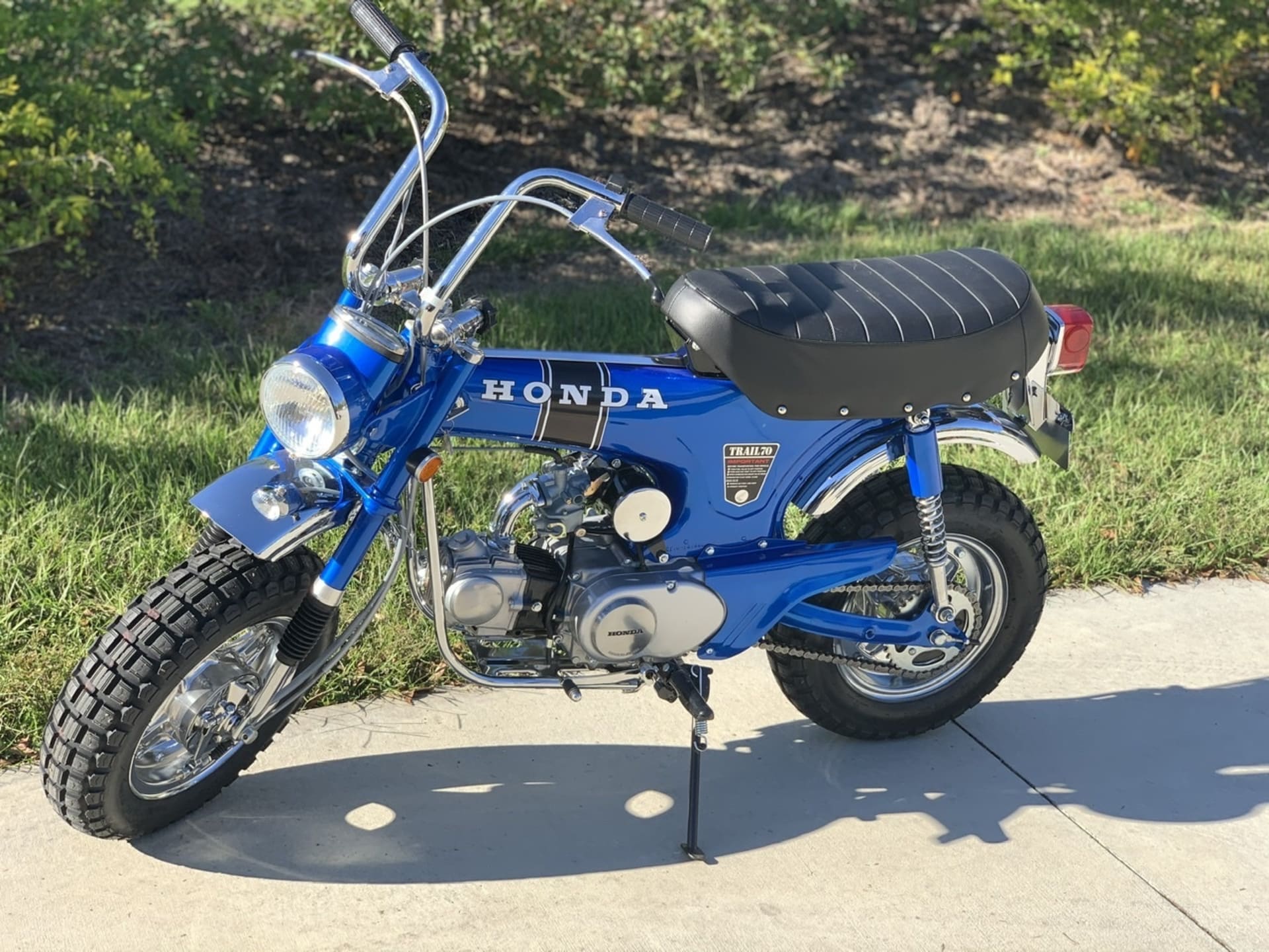 1970 Honda Trail 70 at Kissimmee 2020 as G11 Mecum Auctions