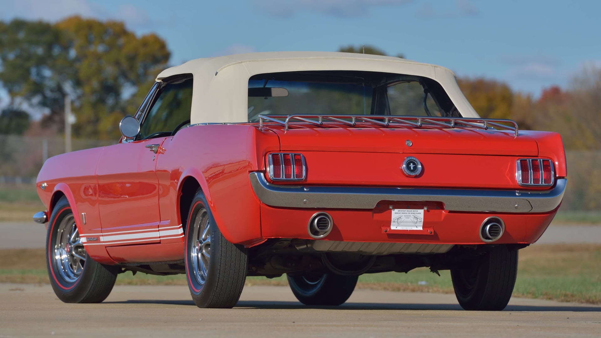 K Code Convertible 1965 Ford Mustang GT K-Code Convertible at Kissimmee 2021 as T200.1 ...