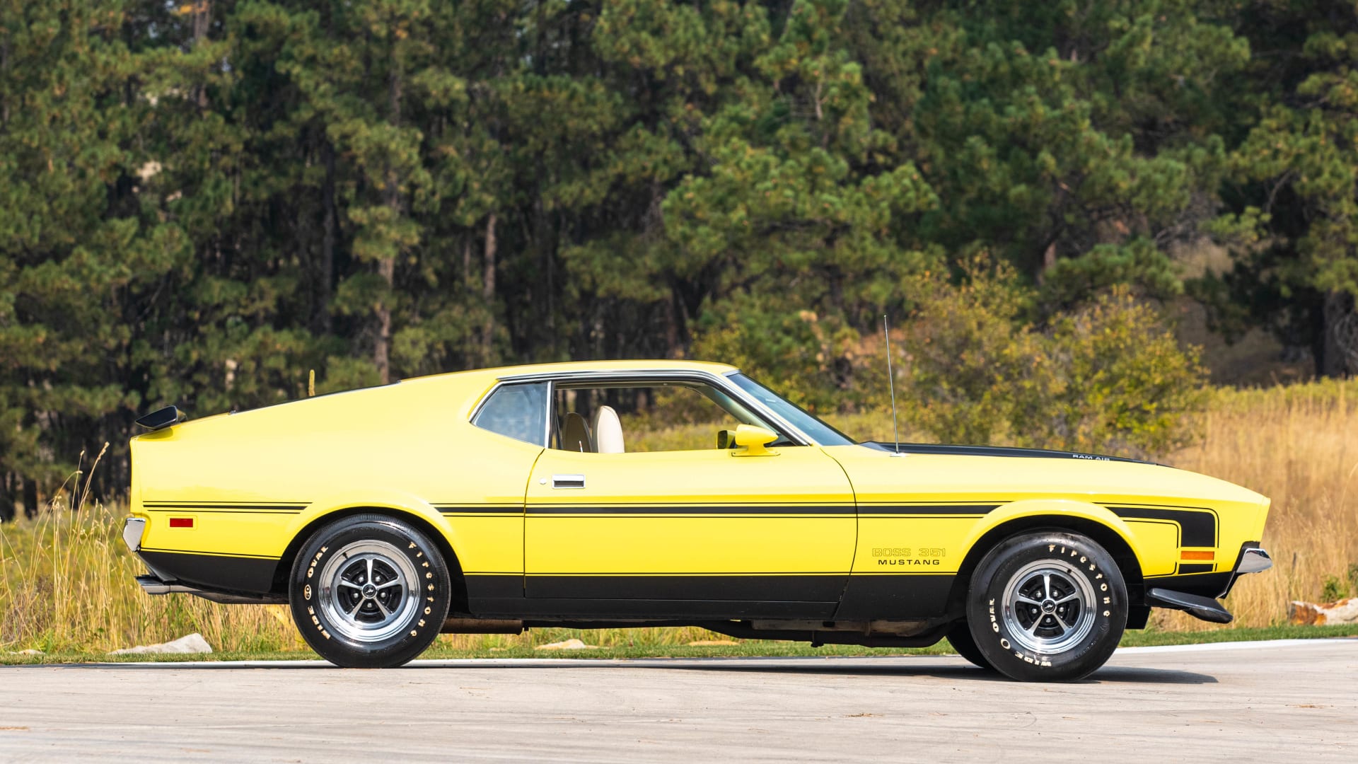 1971 Ford Mustang Boss 351 Fastback at Kissimmee 2021 as F124 - Mecum ...