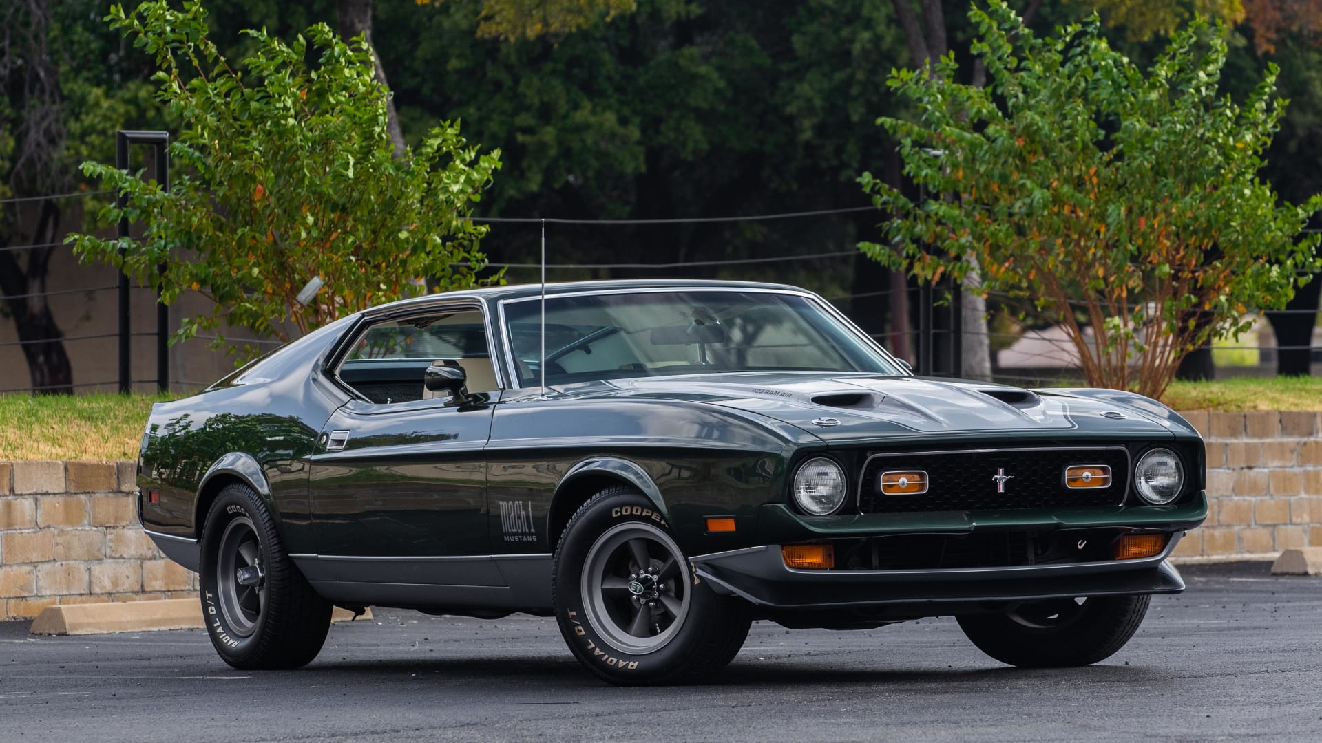 1971 Ford Mustang Mach 1 Fastback at Kissimmee 2021 as S268 - Mecum ...