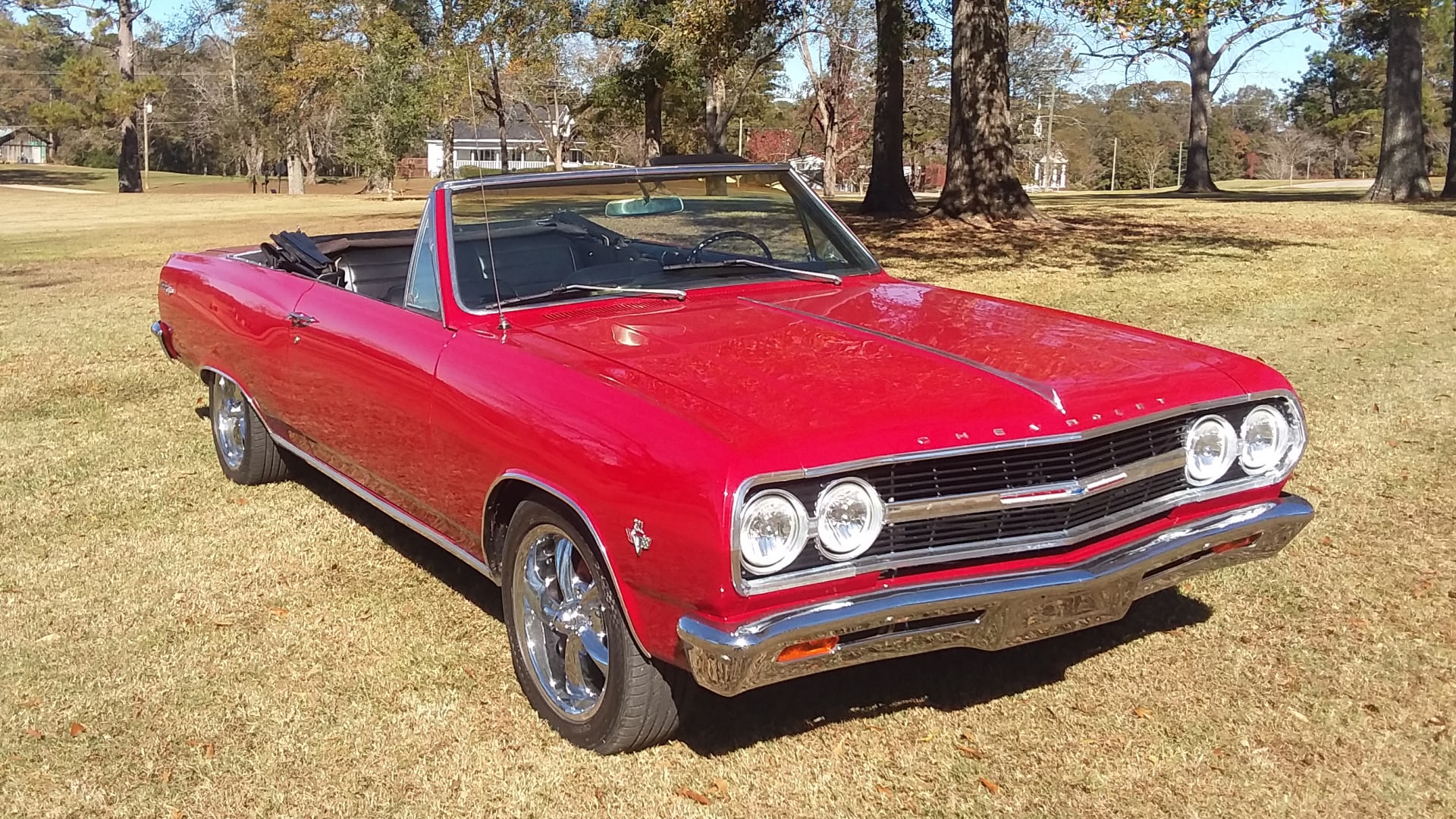 1965 Chevrolet Malibu Convertible at Kissimmee 2022 as F321 - Mecum ...