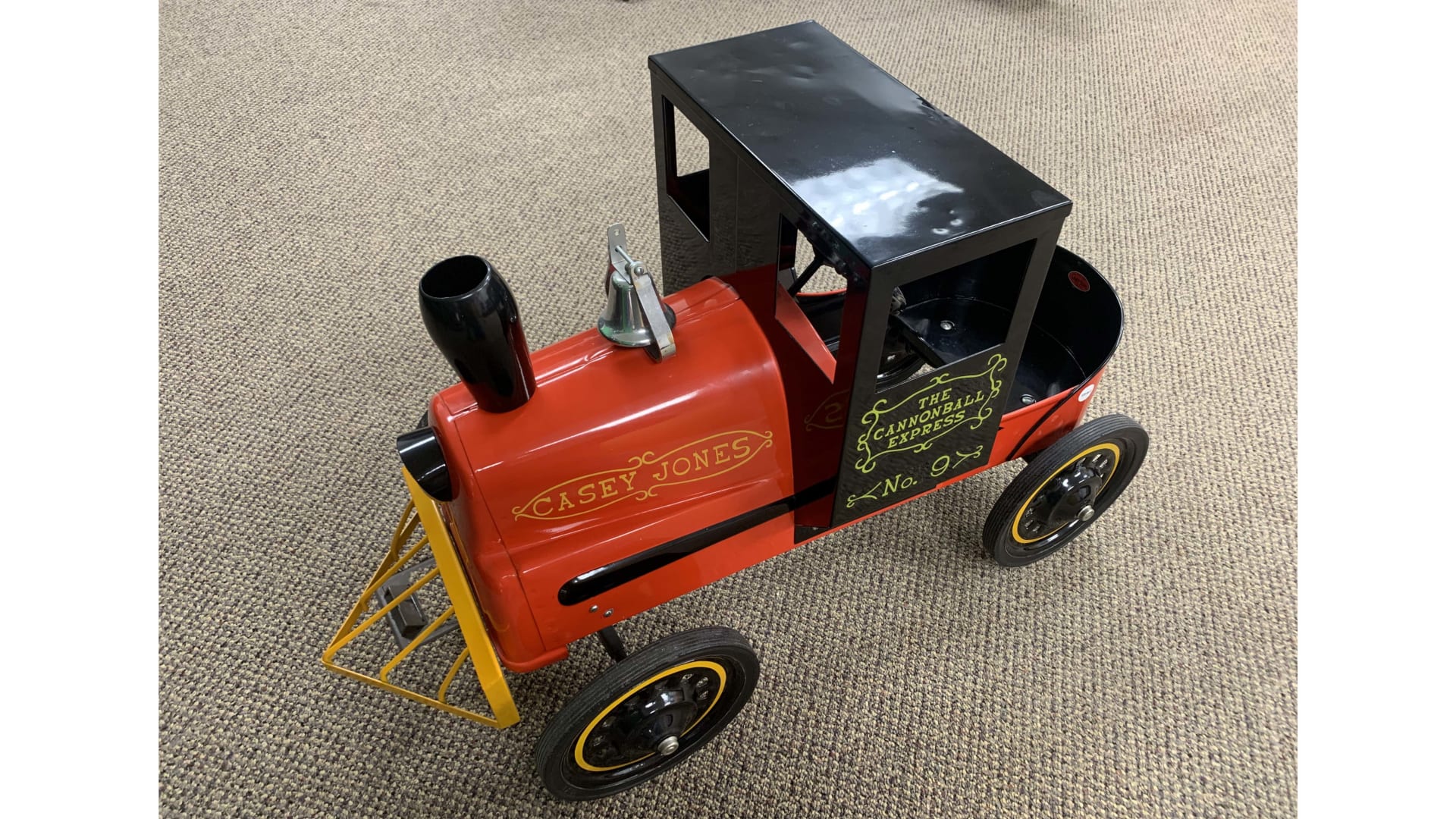 1960s Casey Jones Pedal Car at Kissimmee 2022 as M385 Mecum Auctions