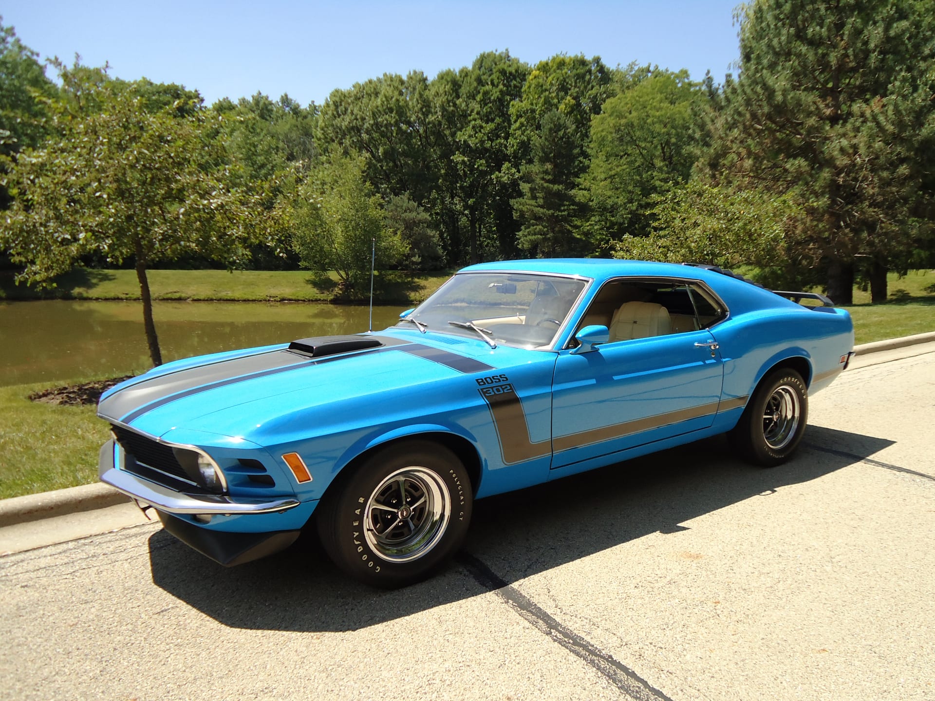 1970 Ford Mustang Boss 302 Fastback at St. Charles 2012 as S102 - Mecum ...