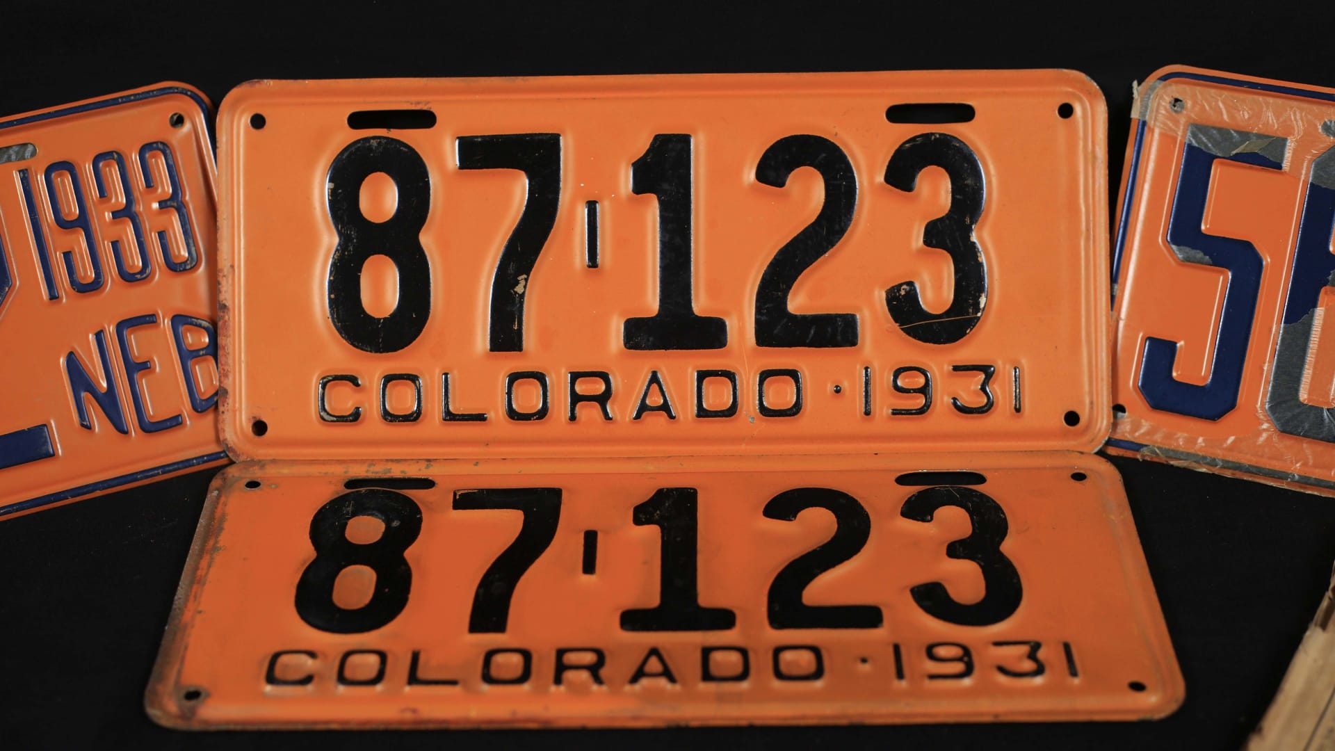 Colorado License Plates at Kissimmee Road Art 2019 as N138 Mecum Auctions