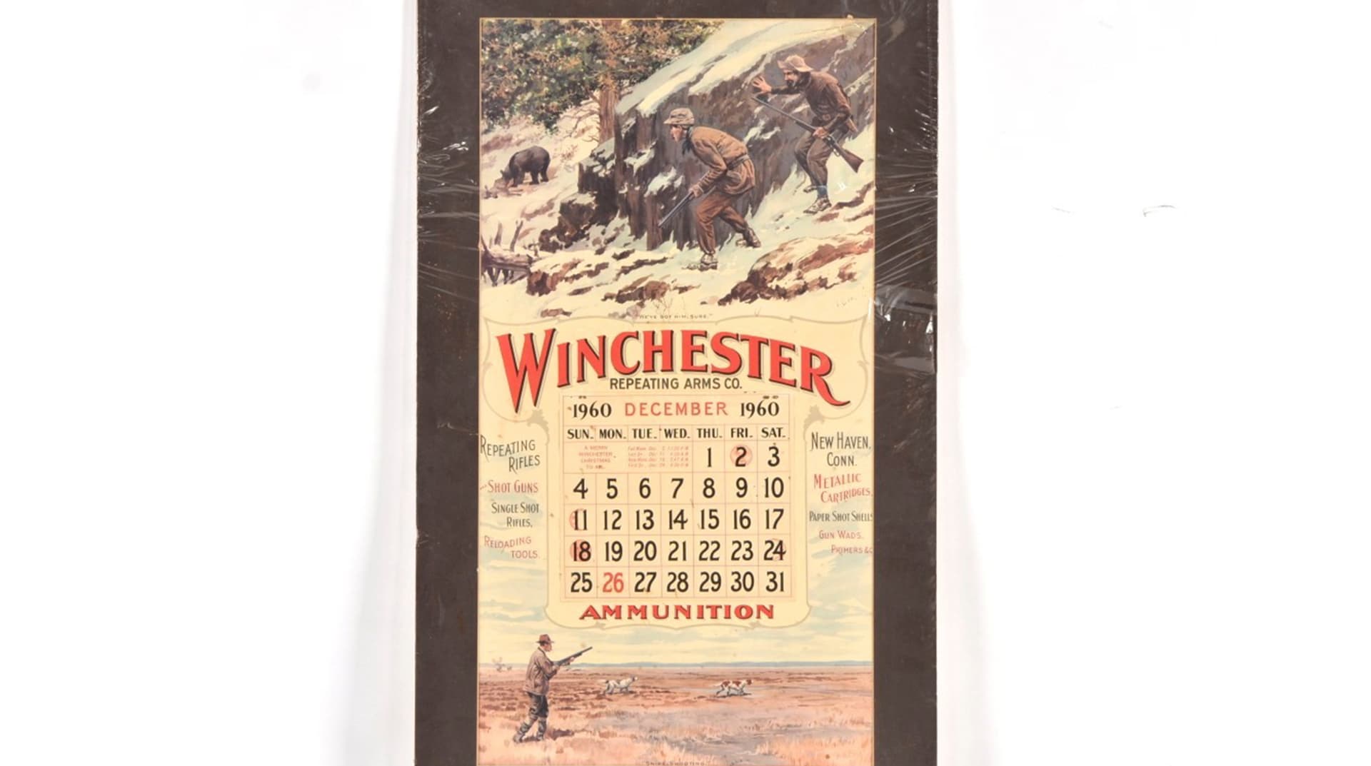 1960 Winchester Calendar 20x30 5 at Gone Farmin Spring Classic 2017 as