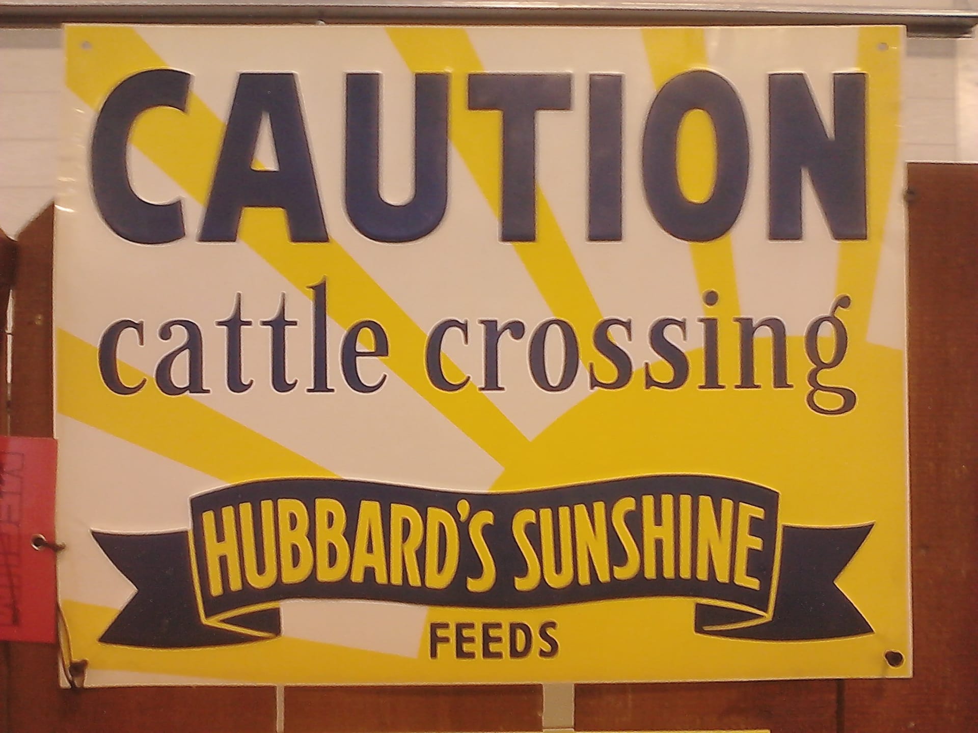 Hubbards 1950s SST Embossed 14x18 at Gone Farmin' Iowa Spring 2013 as