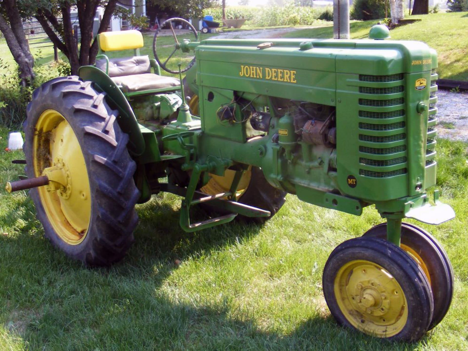 1951 John Deere Mt at Gone Farmin' Iowa Spring 2013 as S8 Mecum Auctions