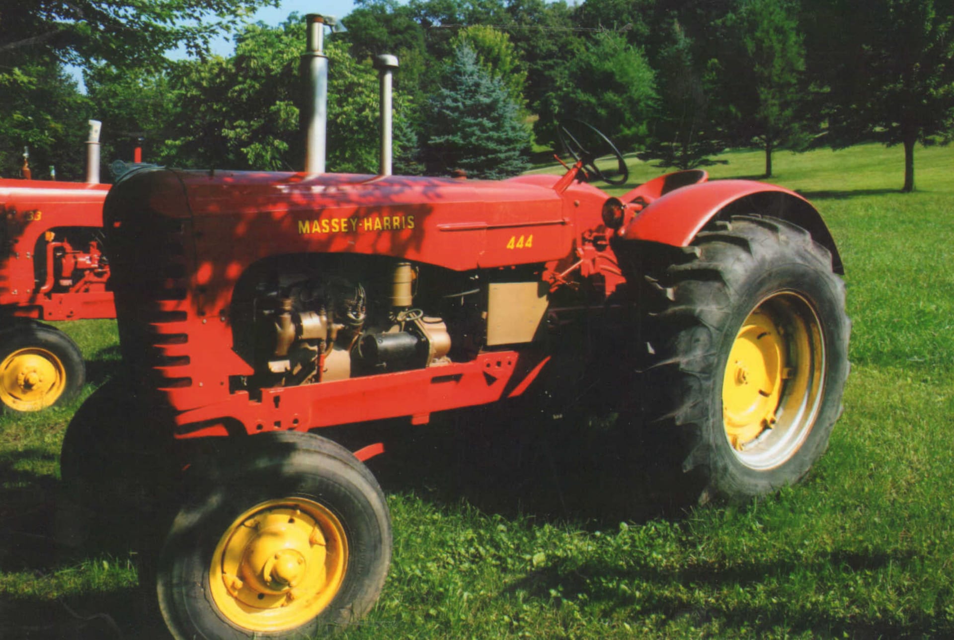 1957 Massey Harris 444 at Gone Farmin' Iowa 2013 as F80 Mecum Auctions