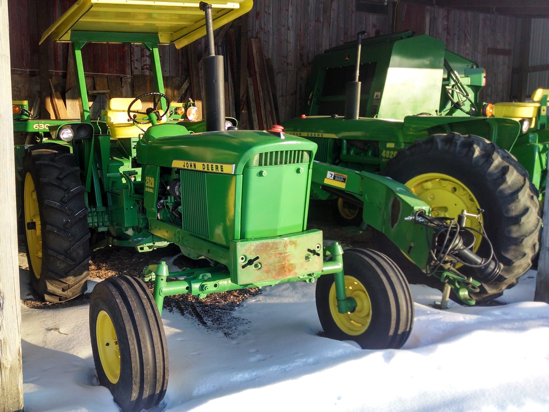 1972 John Deere 2520 Diesel at Gone Farmin' Tractor Spring Classic 2014 as S25 Mecum Auctions
