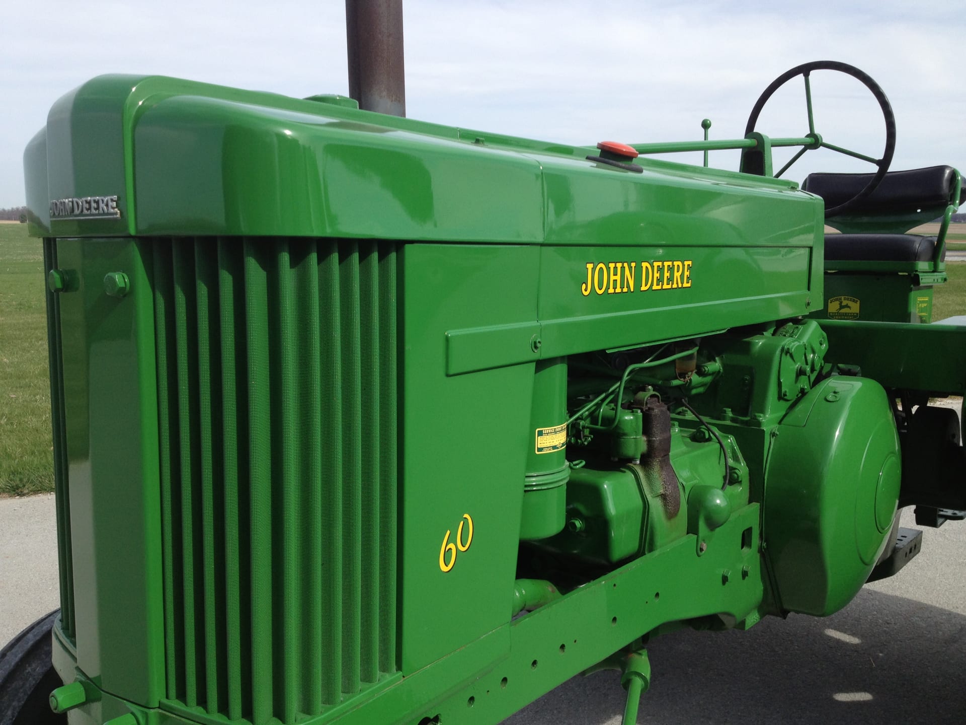 1955 John Deere 60 Standard High Seat At Gone Farmin Nashville 2014 As S17 Mecum Auctions 1833