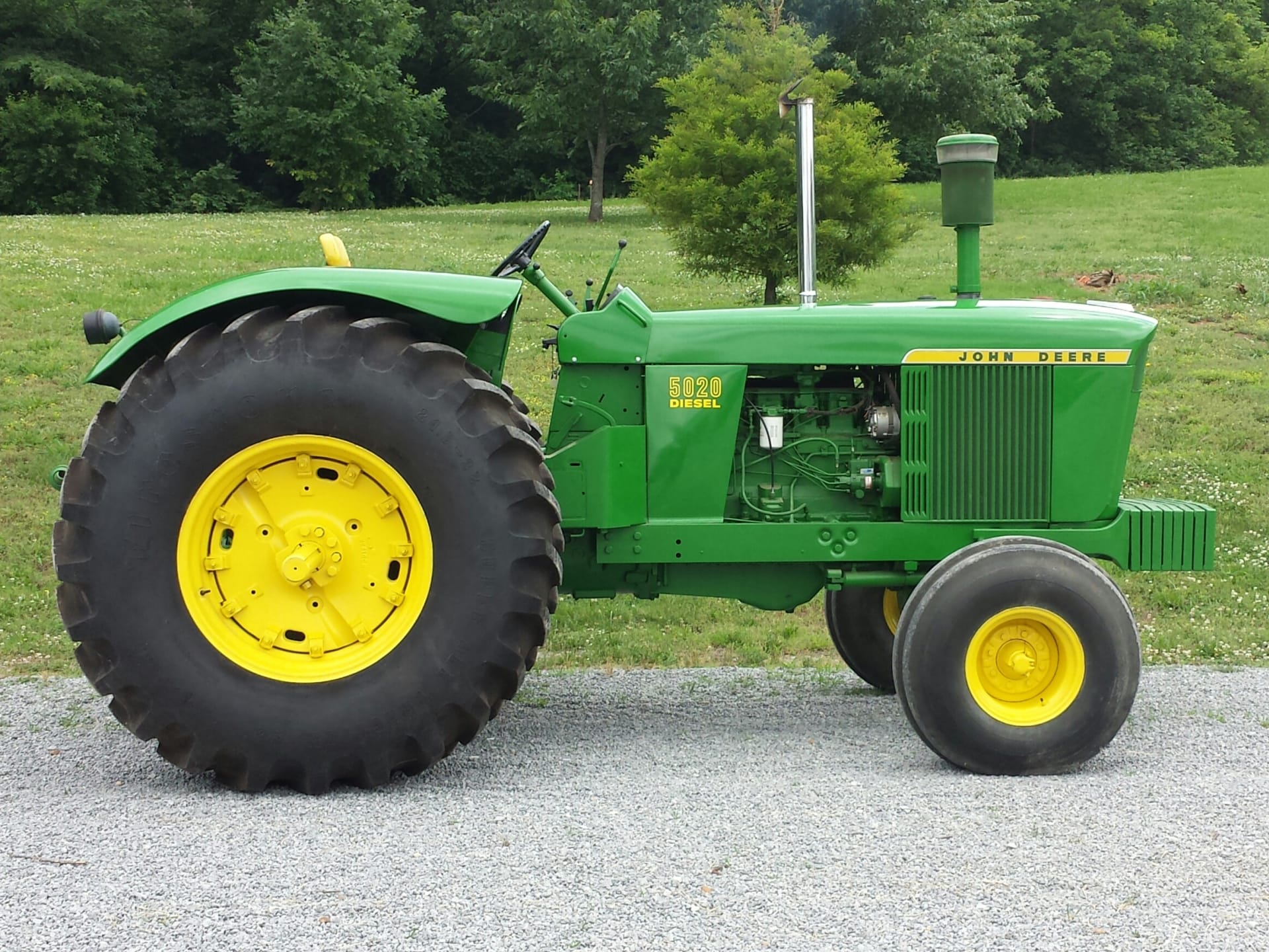 1966 John Deere 5020 at Gone Farmin' Nashville 2014 as S141 Mecum