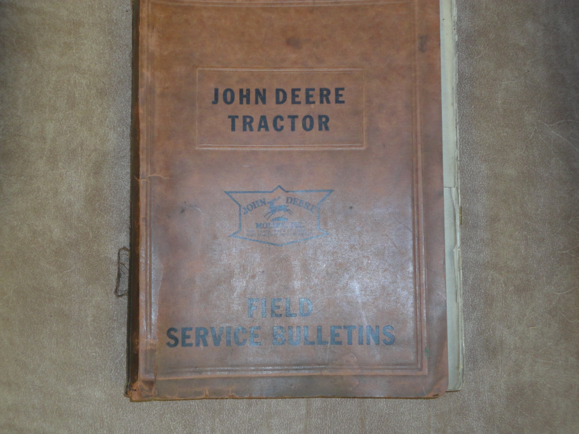 John Deere Field Service Manual at Gone Farmin' Spring Classic 2015 as