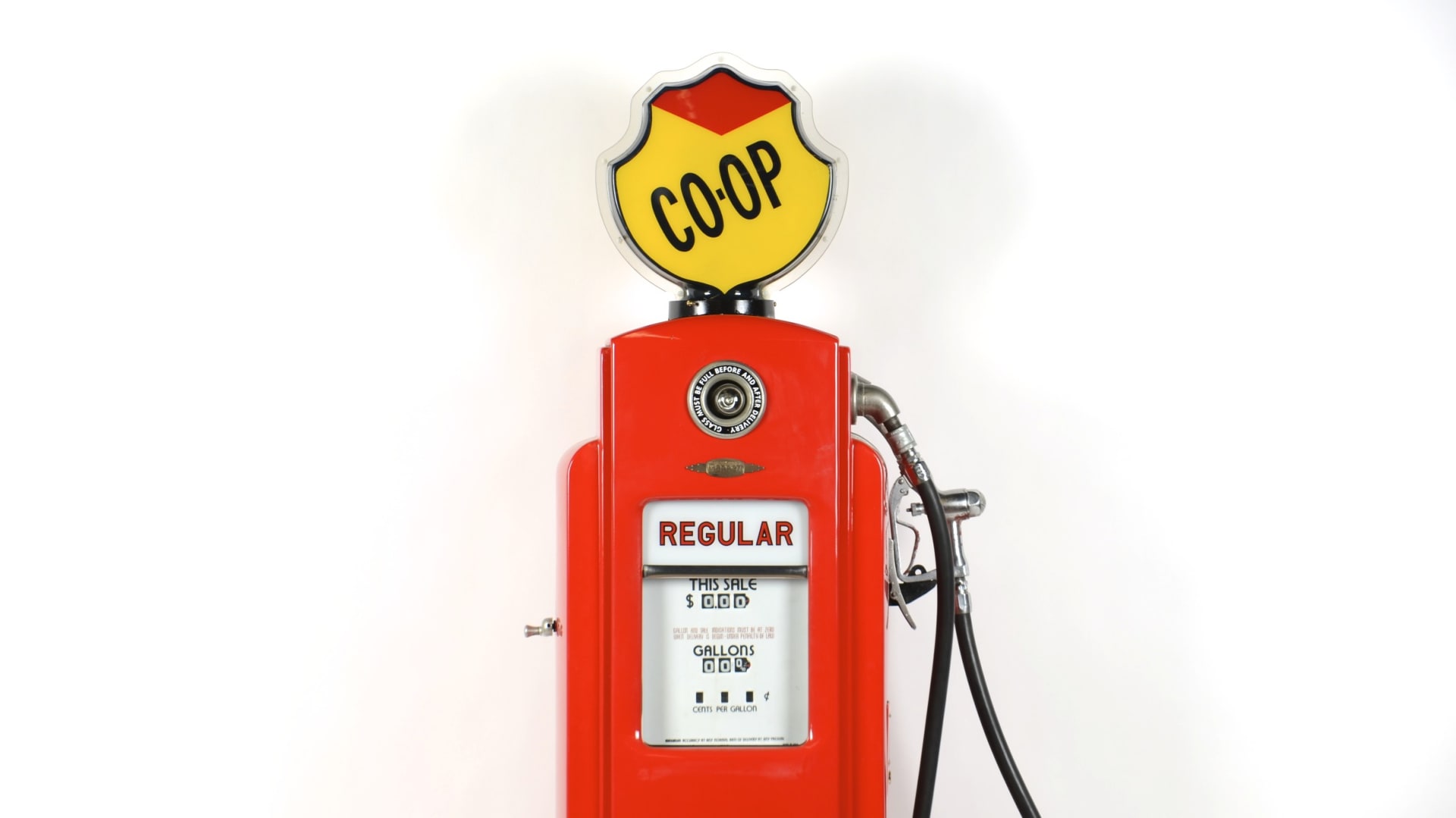 Coop Gas Pump at Gone Farmin' Spring Classic 2015 as M94 Mecum Auctions