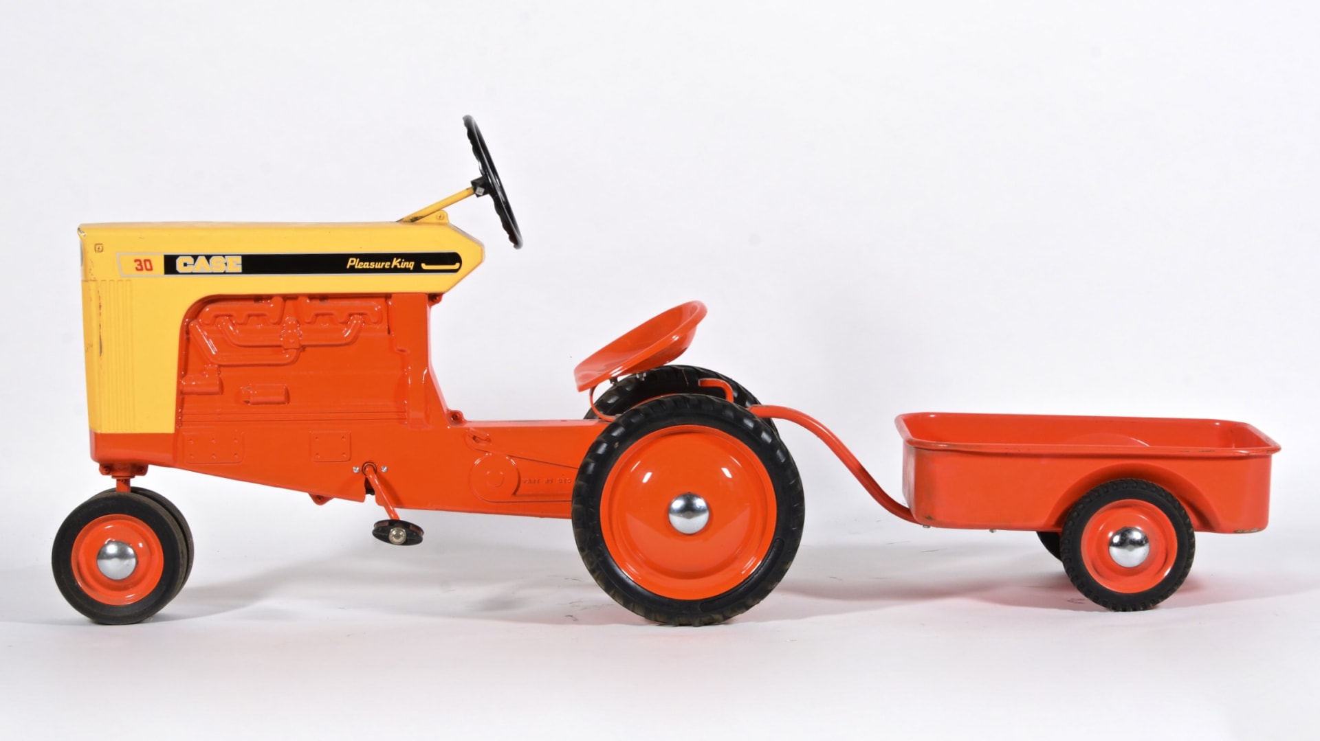 Case 30 Pedal Tractor And Wagon at Gone Farmin' Iowa Premier 2015 as