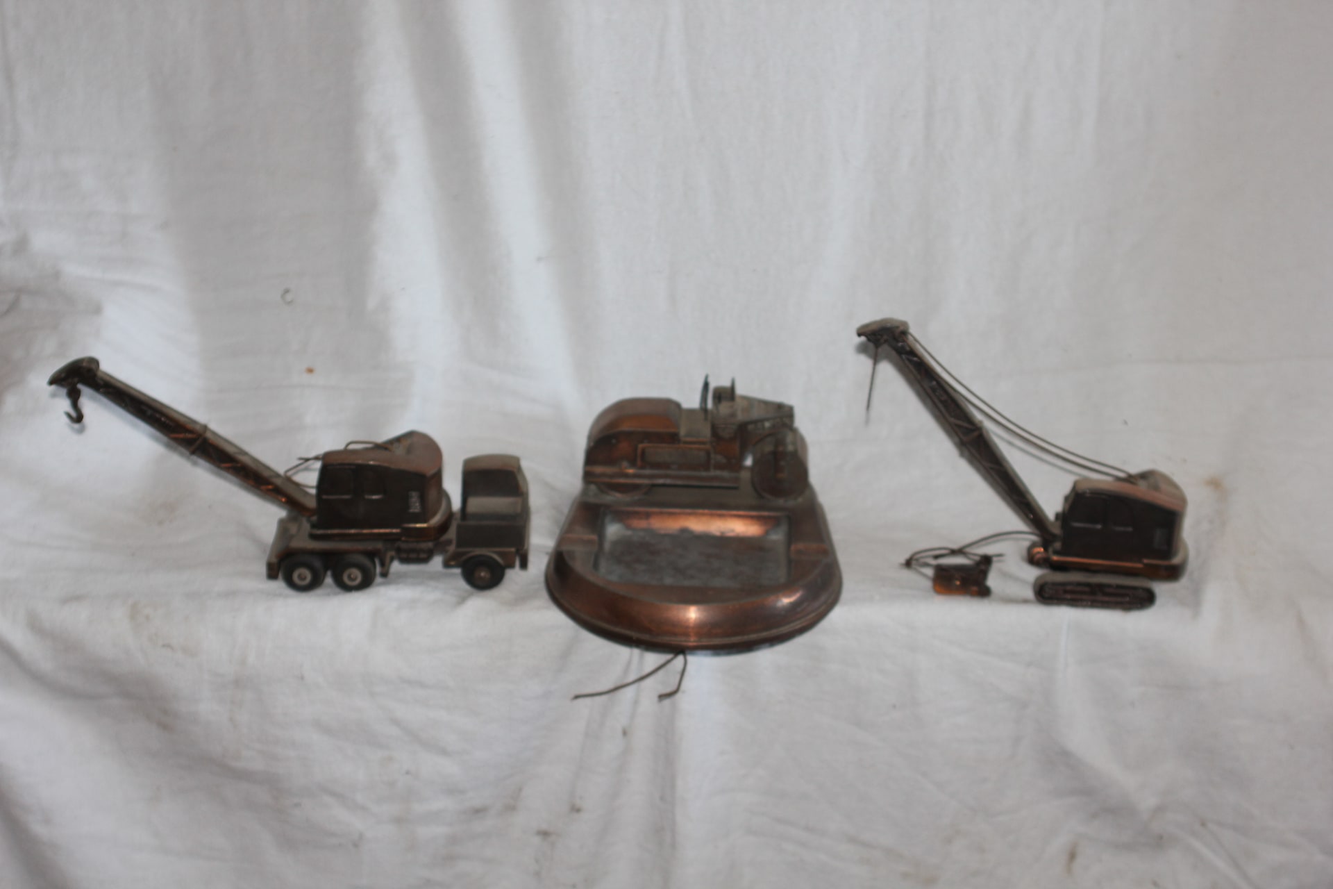 Slush Mold Rubber Tired Lorain Track Dragline at Gone Farmin' Iowa