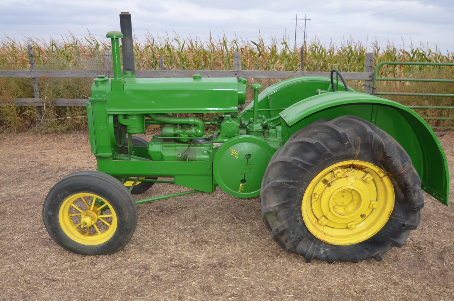 1937 John Deere AR at Gone Farmin' Iowa Premier 2015 as S277 Mecum