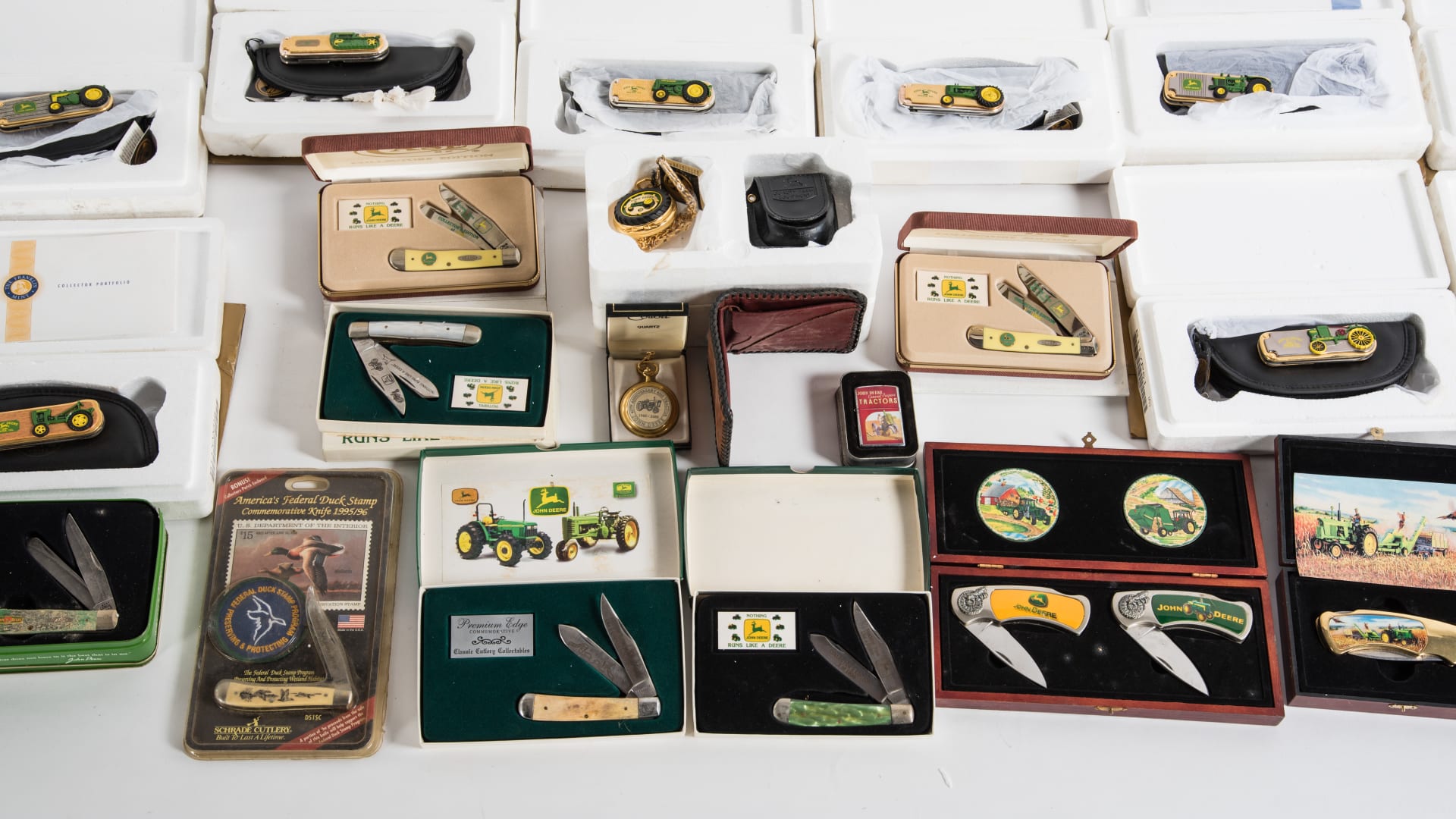John Deere Pocket Knife And Watch Collection at Davenport 2016 as F163 Mecum Auctions